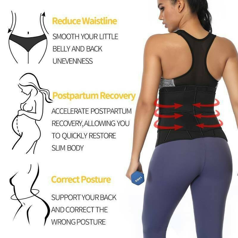 Fajas Reductoras Colombianas Body Shaper Waist Trainer Tummy Slim Corset