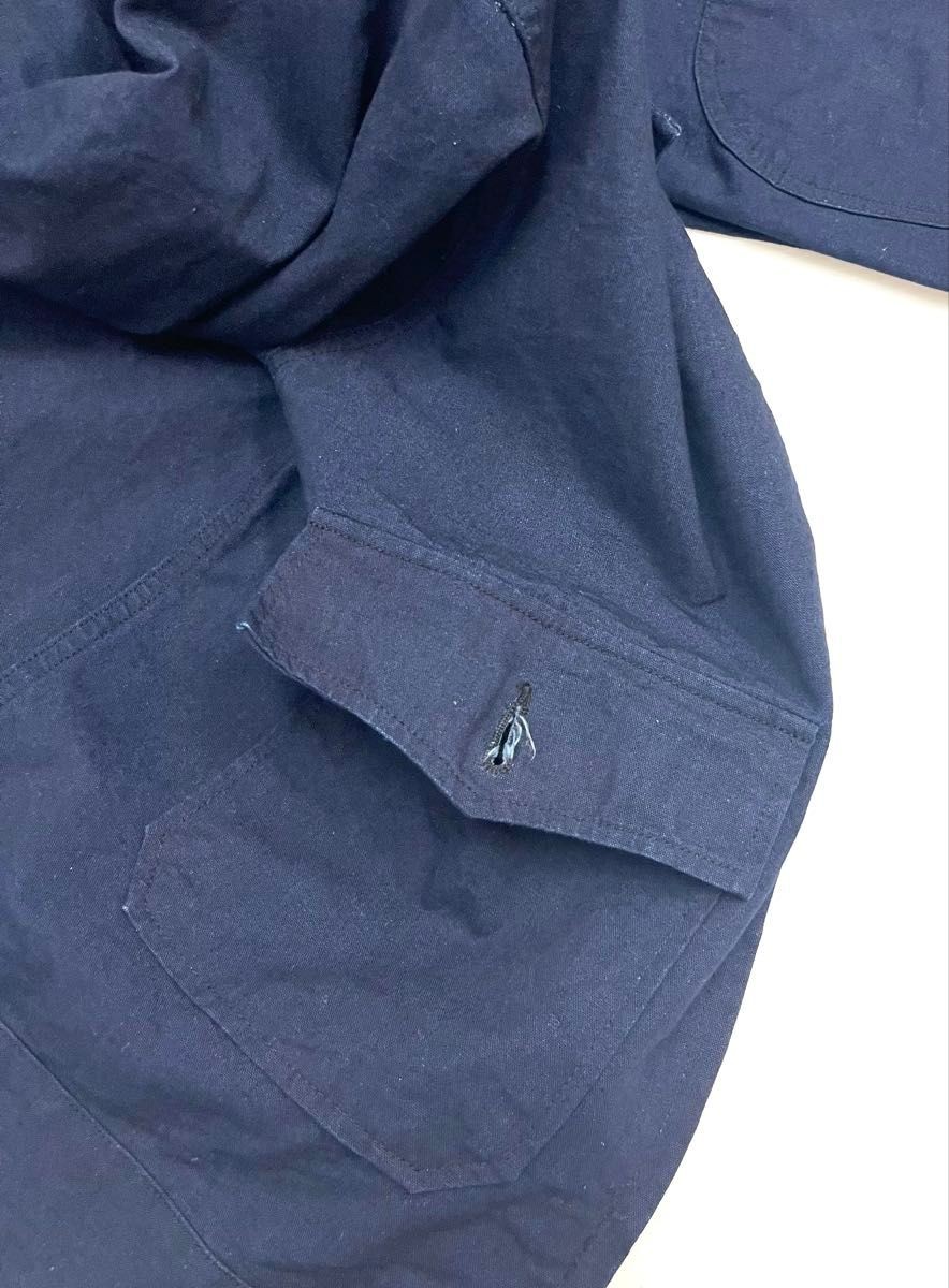 Mister Freedom Sugar Cane Rocketeer Jacket M Indigo Denim Military Flight Used