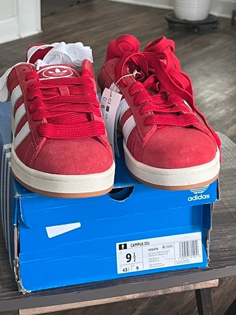 Size 9.5 – adidas Campus 00s Scarlet Gum