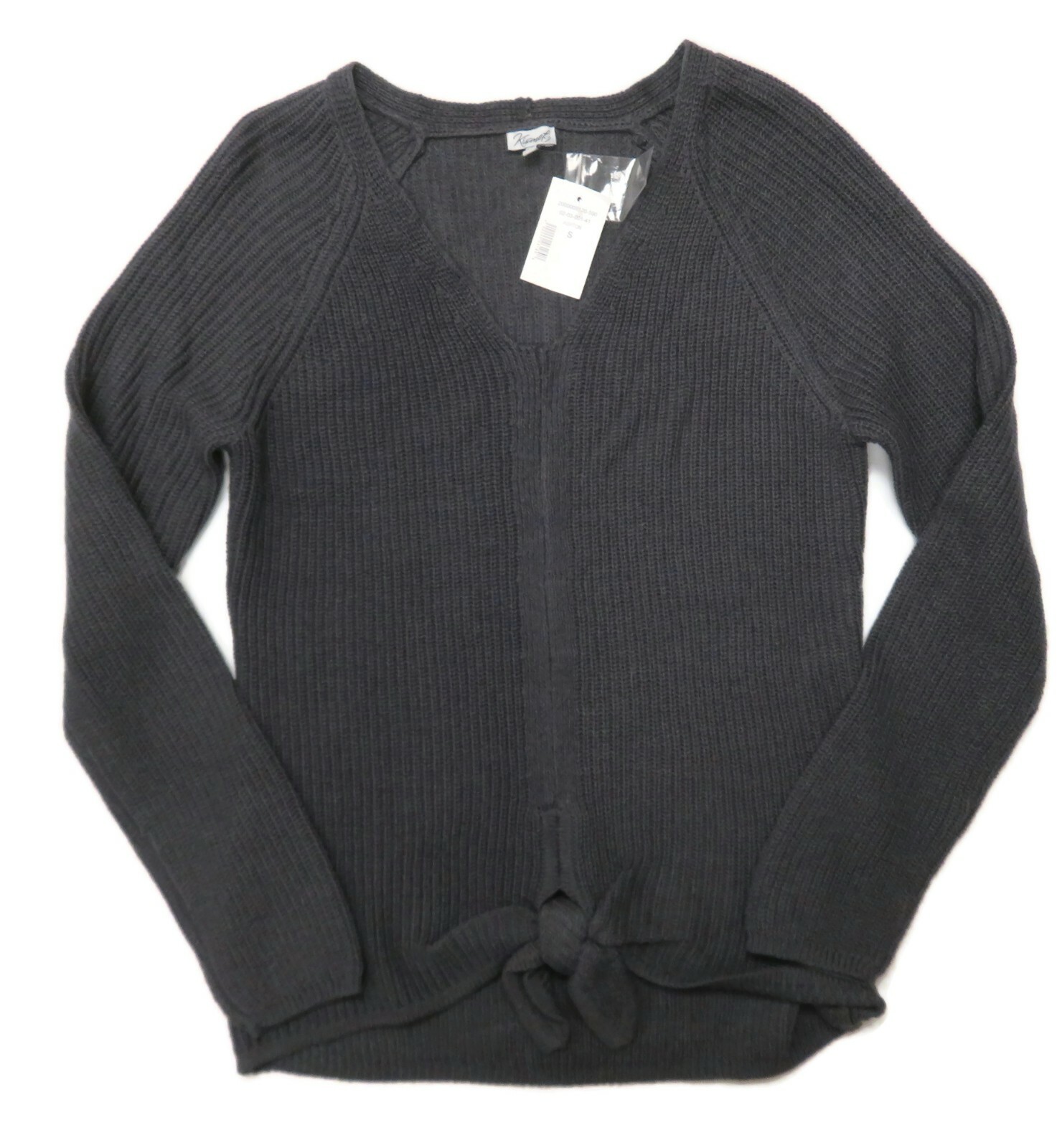 Kismet Sweater Womens Small NWT Ashton Gray V-Neck Pullover