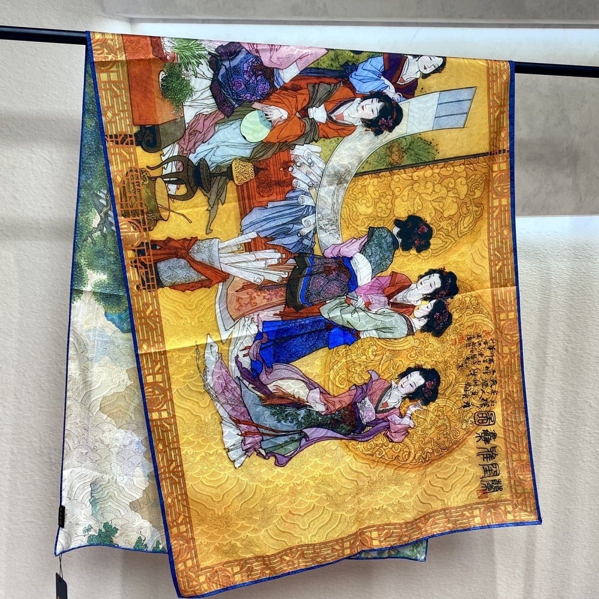 Twelve Beauties Xiangyun Sha 180x70cm Fashion Chinese Style New Shawl