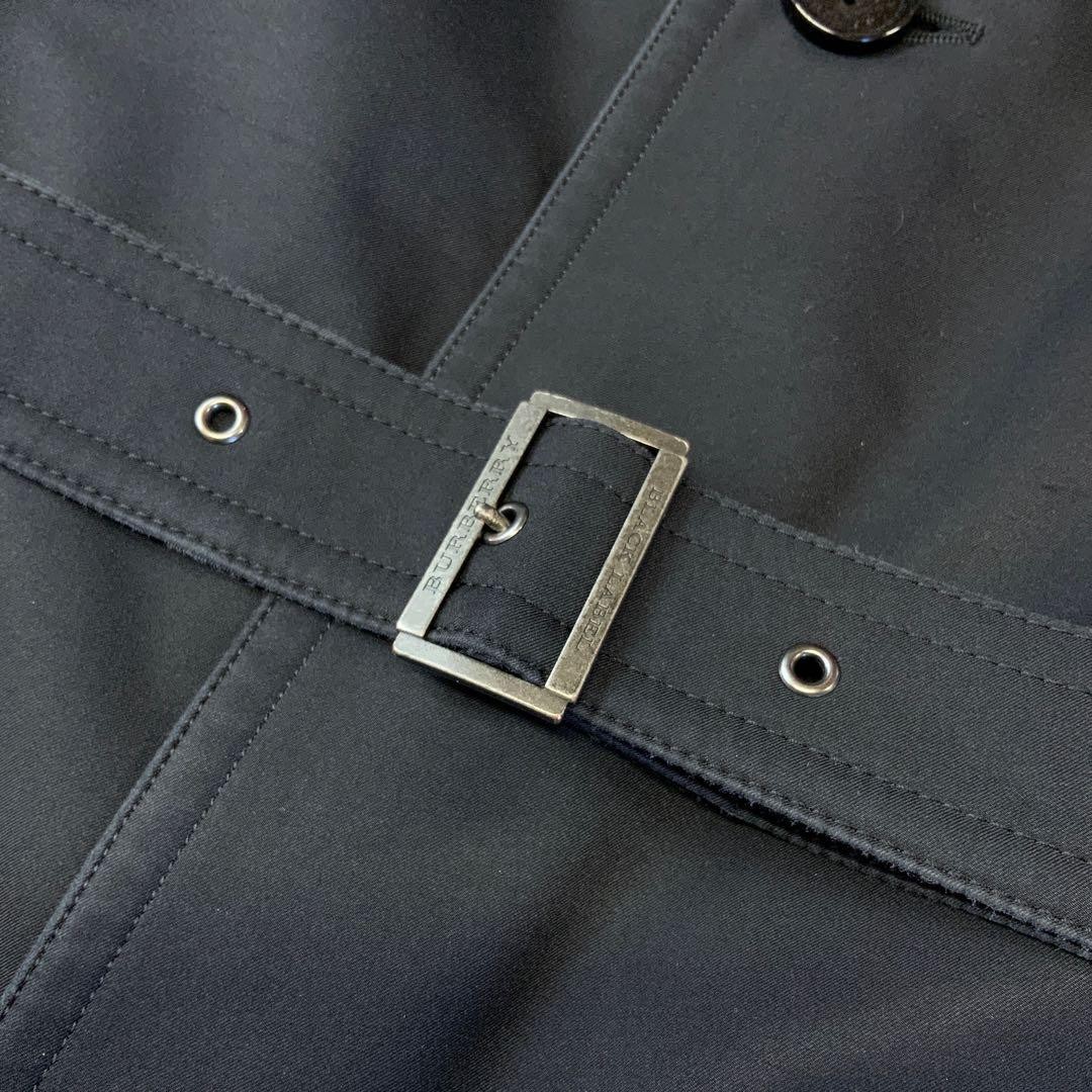 BURBERRY BLACK LABEL Nova Check Trench Coat