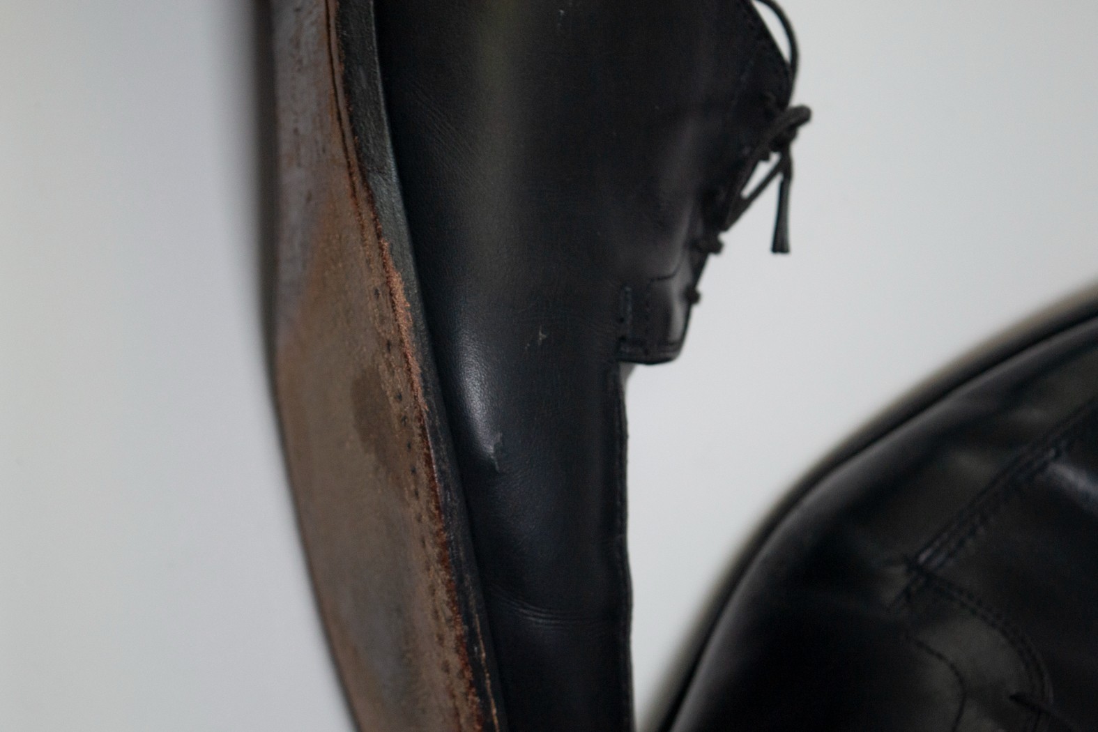 Allen Edmonds LaSalle Black Leather Split Toe Derby Dress Shoes Men’s Size 11.5D