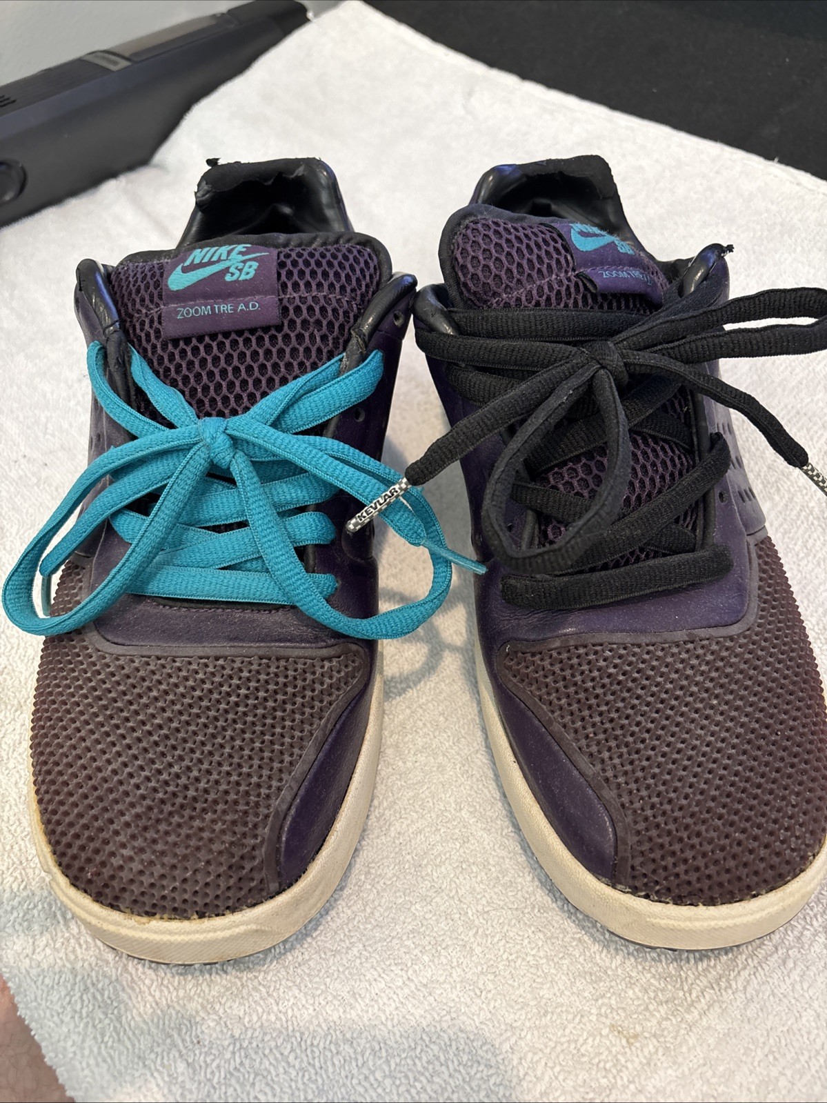 Men’s Nike Sb Zoom Tre A.D. ‘Grand Purple’ Size 8 Skate Shoes