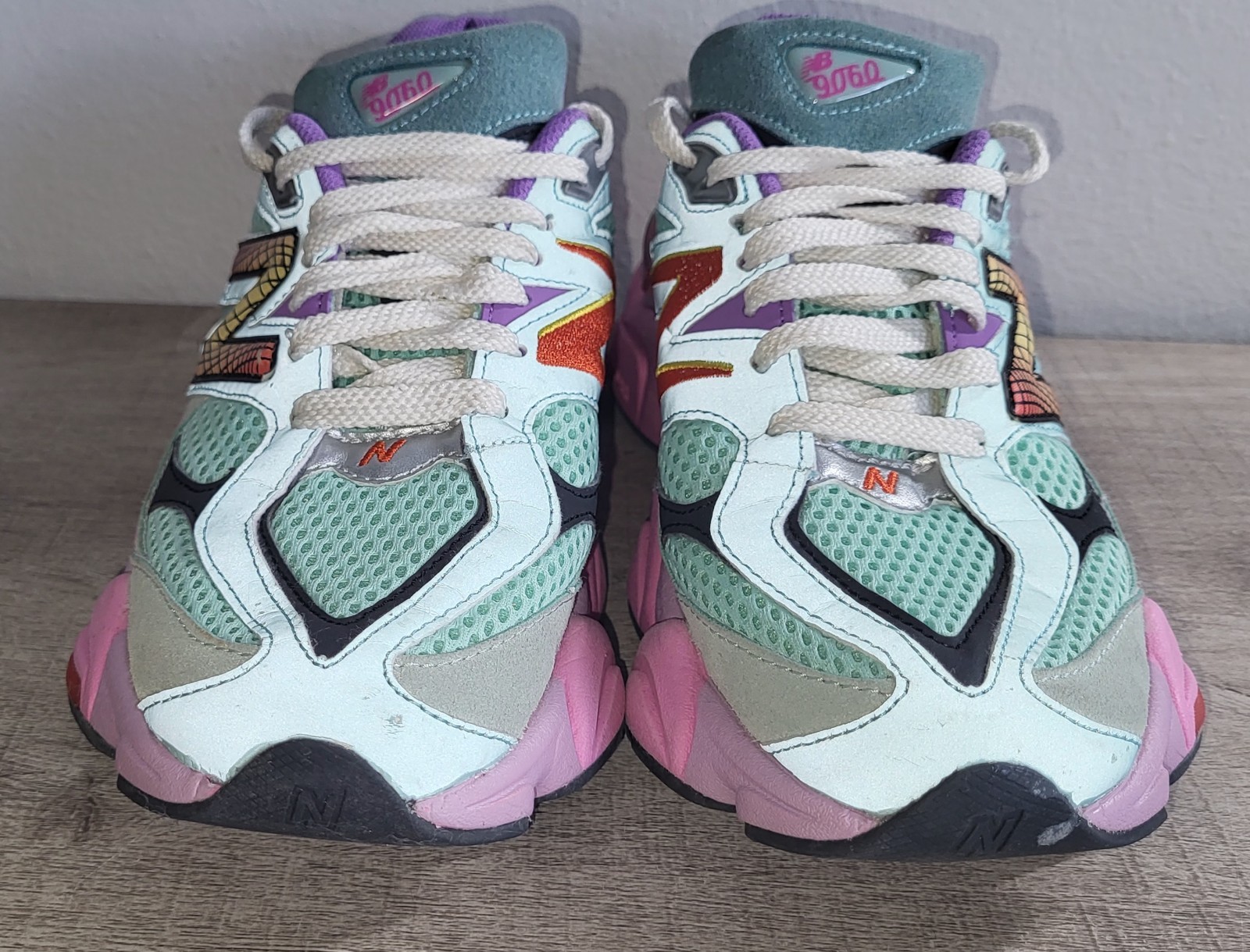 New Balance 9060 Warped Multicolor U9060WRB Mens Size US 7 D Running Sneakers