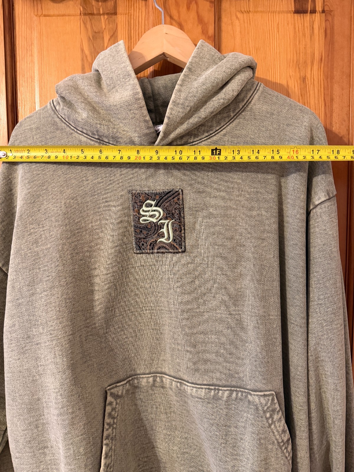 Los Angeles Apparel Custom Hoodie: XL, 14Oz Heavyweight, 100% Cotton, Green