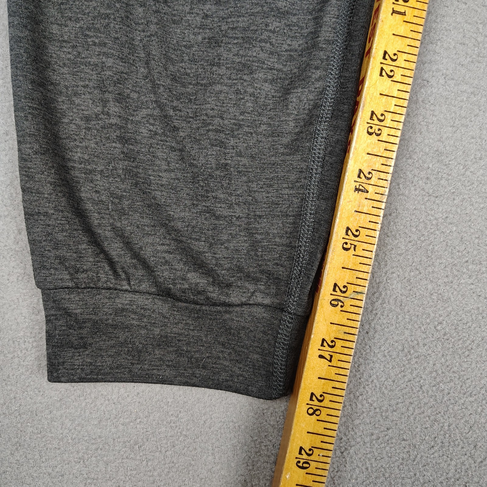 GapFit Brushed Tech Jersey Jogger Women Medium Charcoal Mid Rise Dry Wicking $60