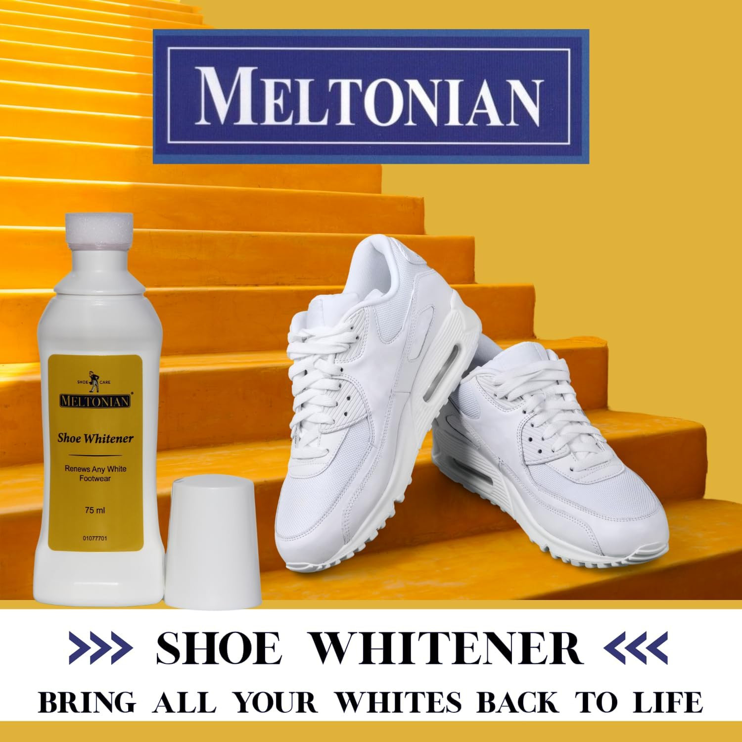 Shoe Whitener – Paint and Polish – White Shoe Paint for Soles, Leather, Vinyl, C