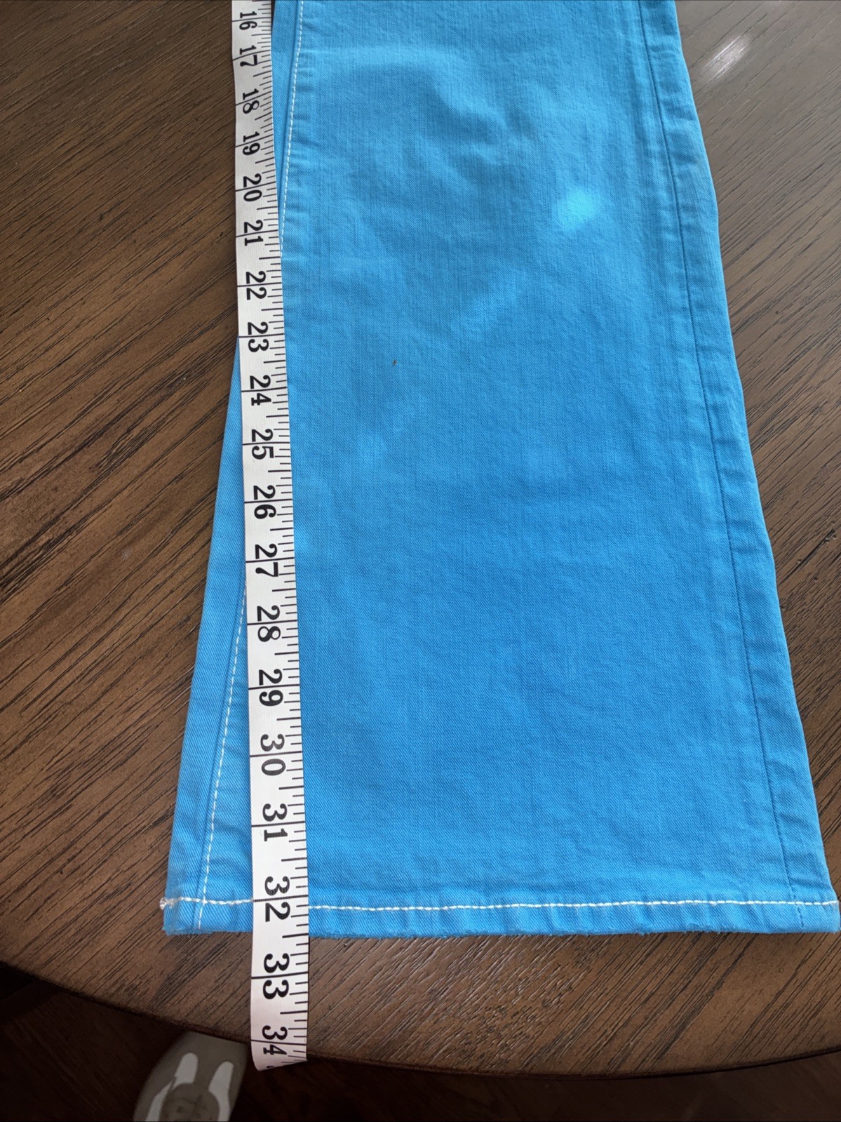Hard Tail Size 30 Blue Low Rise Flare Jeans