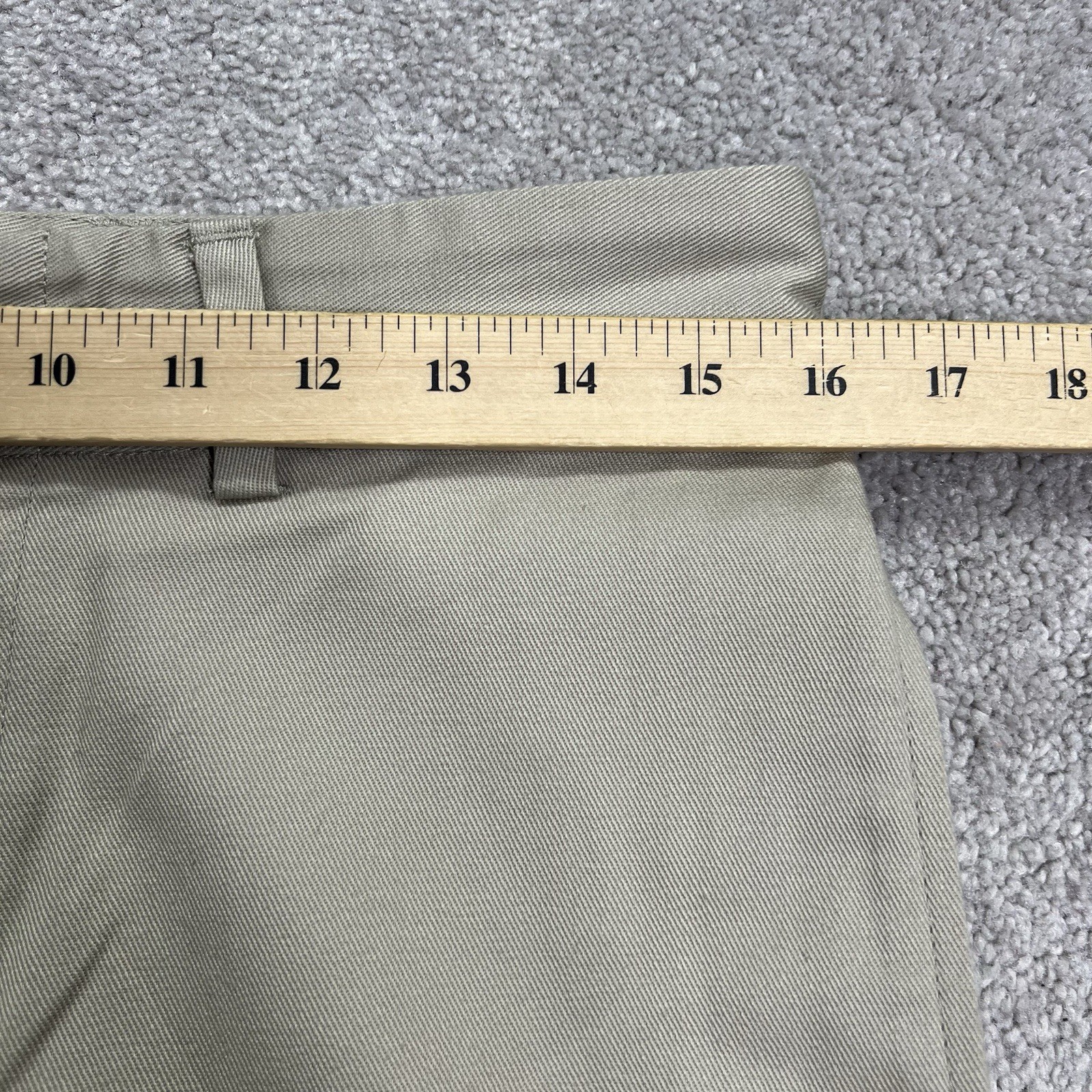 Jack Donnelly M3 Twill Khaki Chino Pants Mens 32 Made In USA Unhemmed 39” NWOT