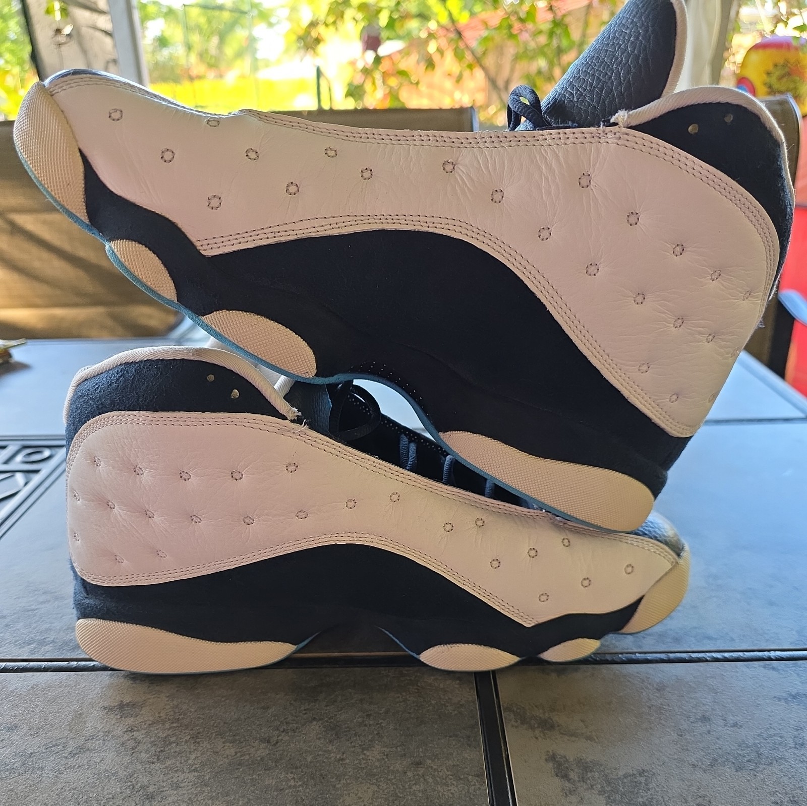 Size 11M Air Jordan 13 White Obsidian 414571-144 No Box!!!