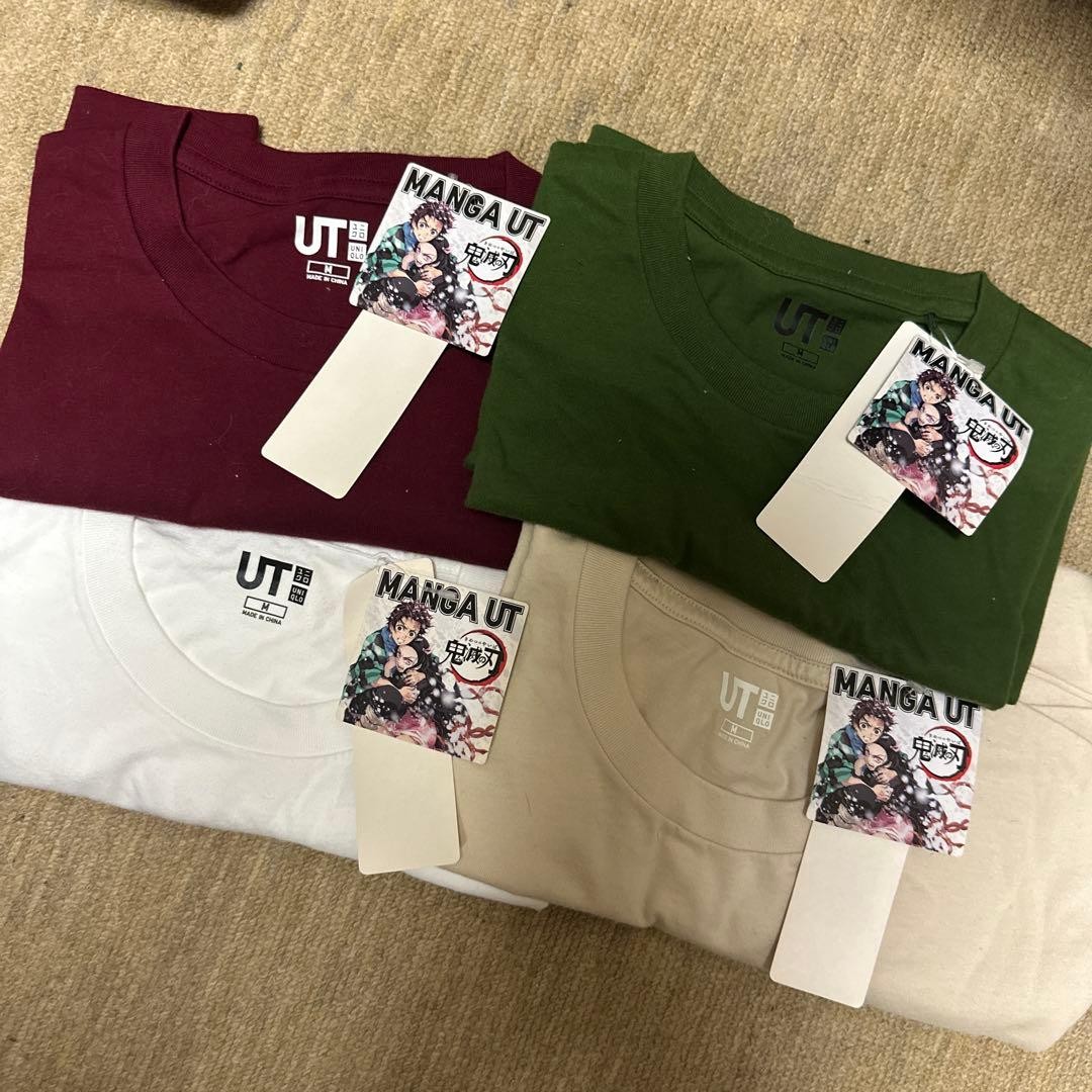 Demon Slayer: Kimetsu no Yaiba UNIQLO UT Collaboration T Shirt Set of 4 Types