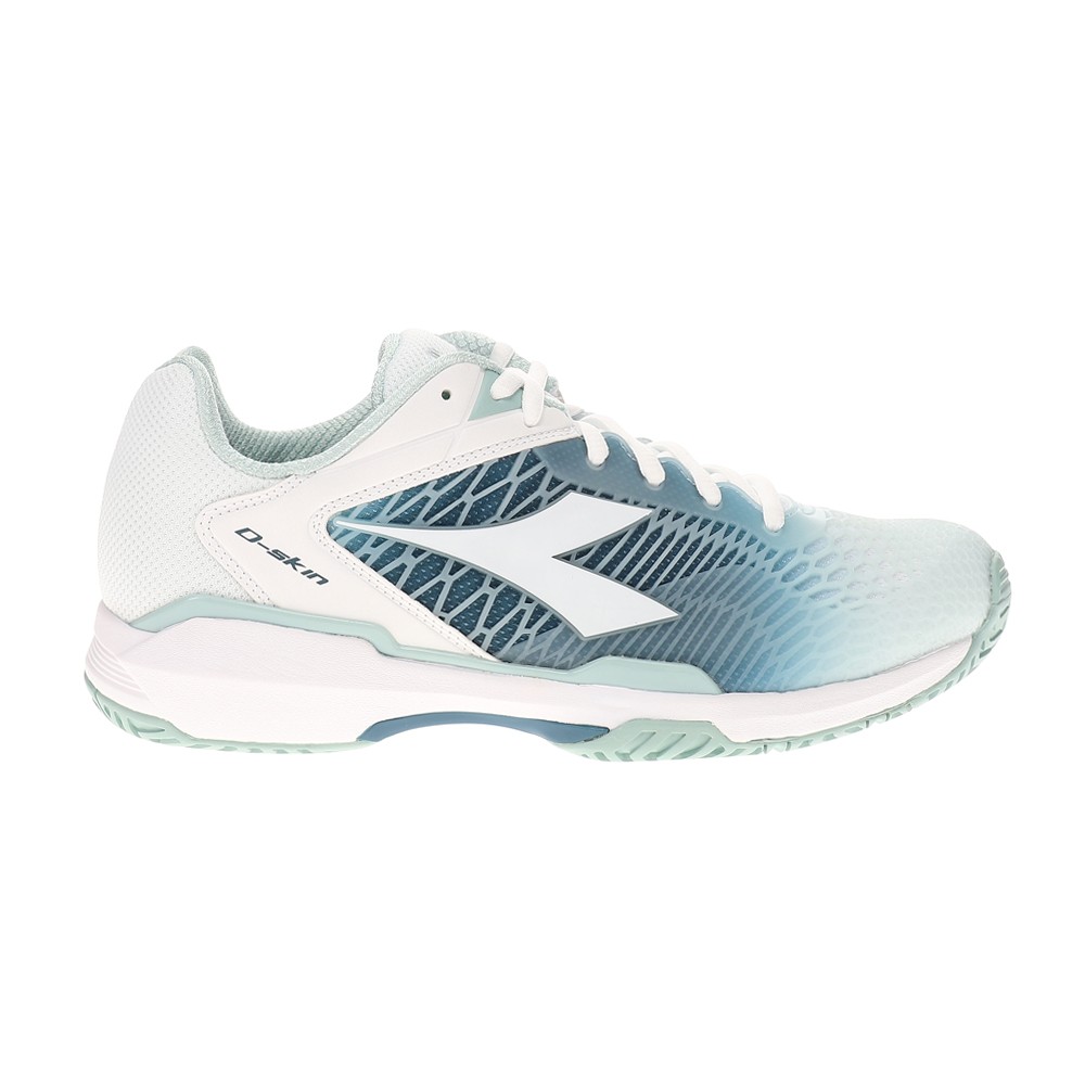 diadora Speed Competition 7 Plus Ag Tennis Womens Blue, White Sneakers Athletic