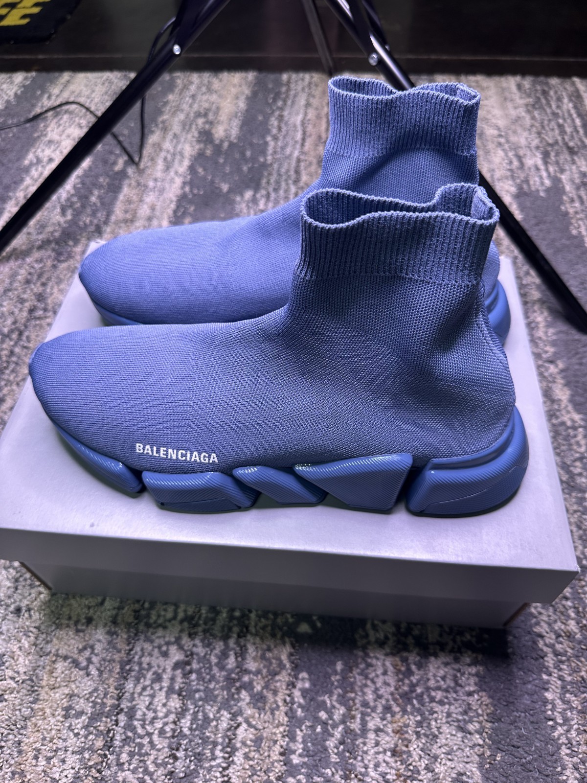 Balenciaga Speed 2.0 Graffiti Sneakers Mens Size 11
