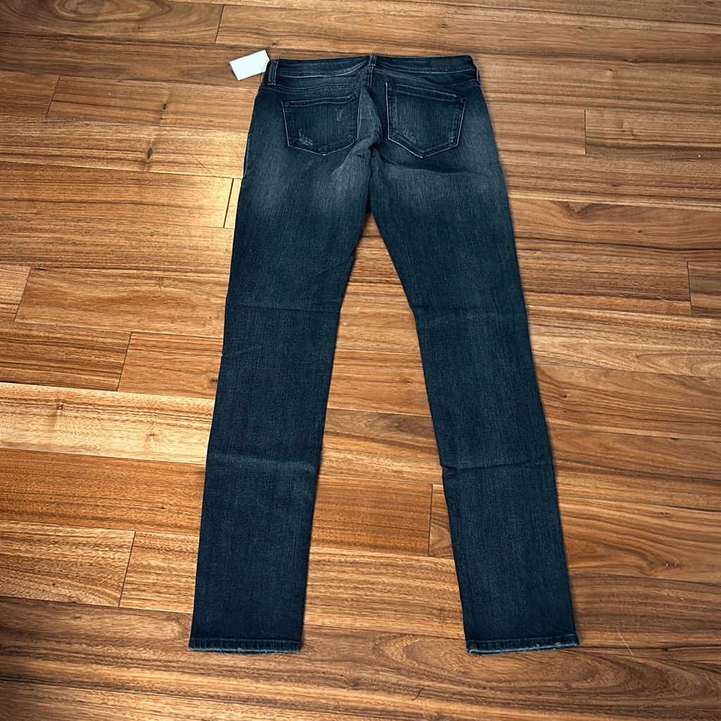 Mavi jeans Serena low rise super skinny jeans dark distressed wash woman’s size