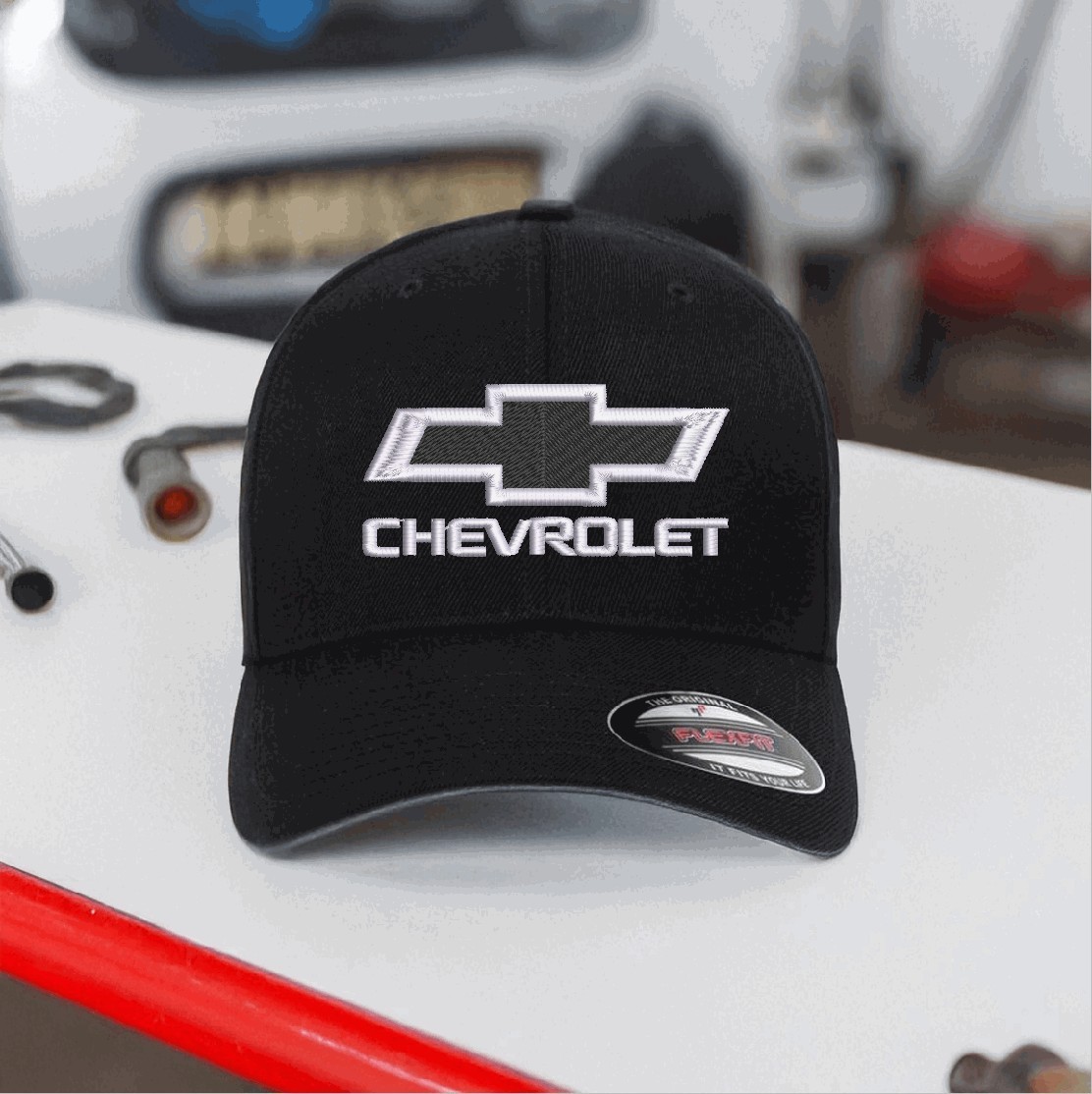 Chevrolet Bowtie – Custom Made-to-Order Embroidered Flexfit or Snapback Hat