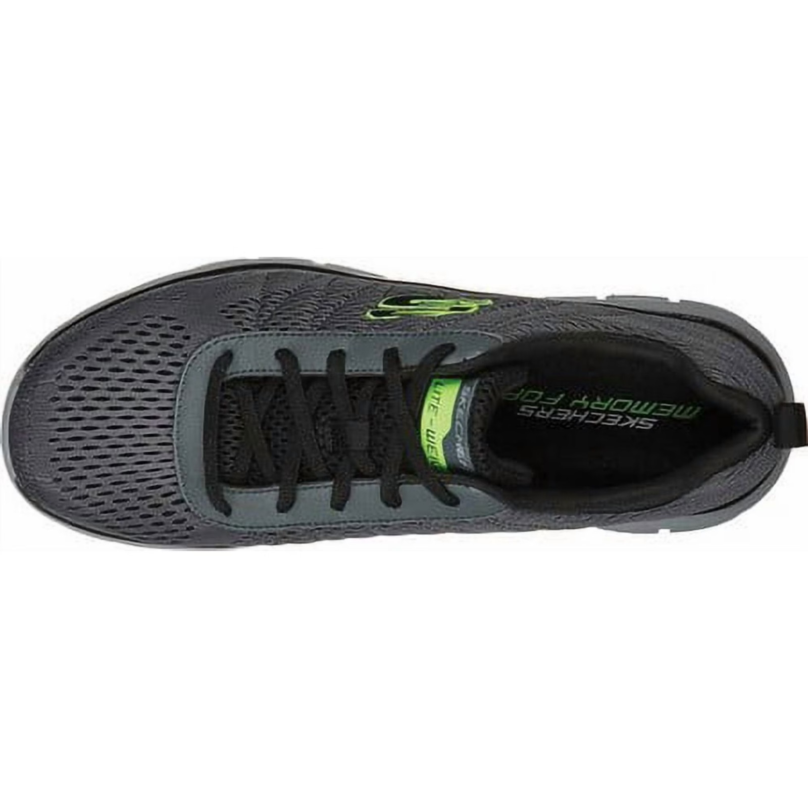Men’s Skechers Track Moulton Memory Foam Trainer Sneakers Shoes, MEDIUM & WIDE
