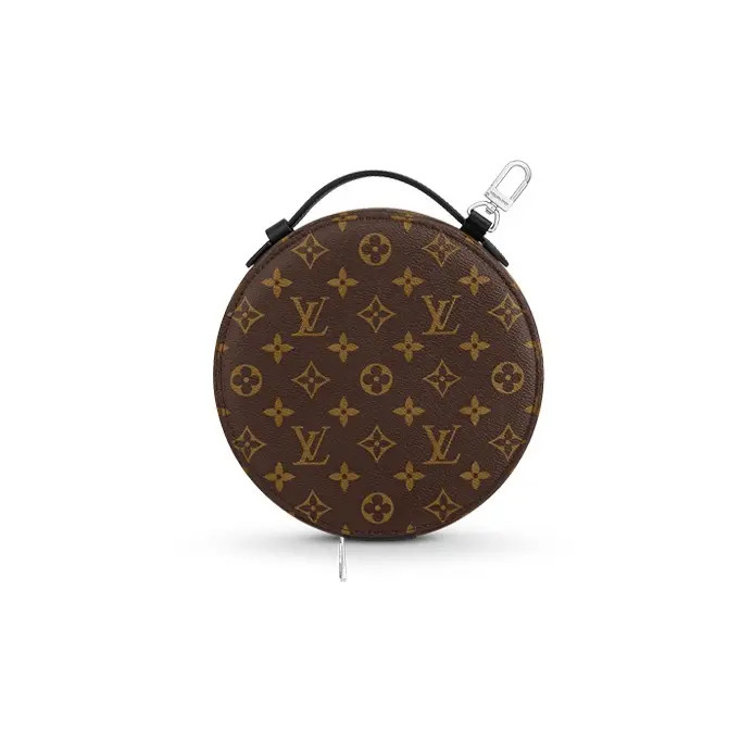 LOUIS VUITTON Audio Case Series Earphone Bag For Men 7.8×2.5×7.8 in