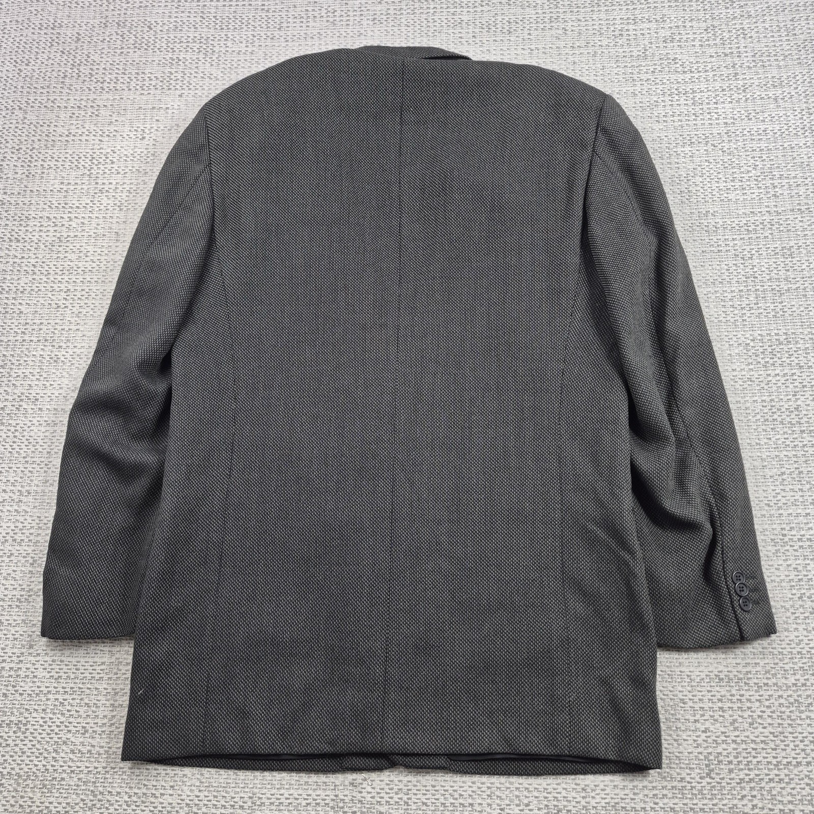 Giorgio Armani Le Collezioni Suit Jacket Mens IT 42 L Gray Wool Sport Coat Italy