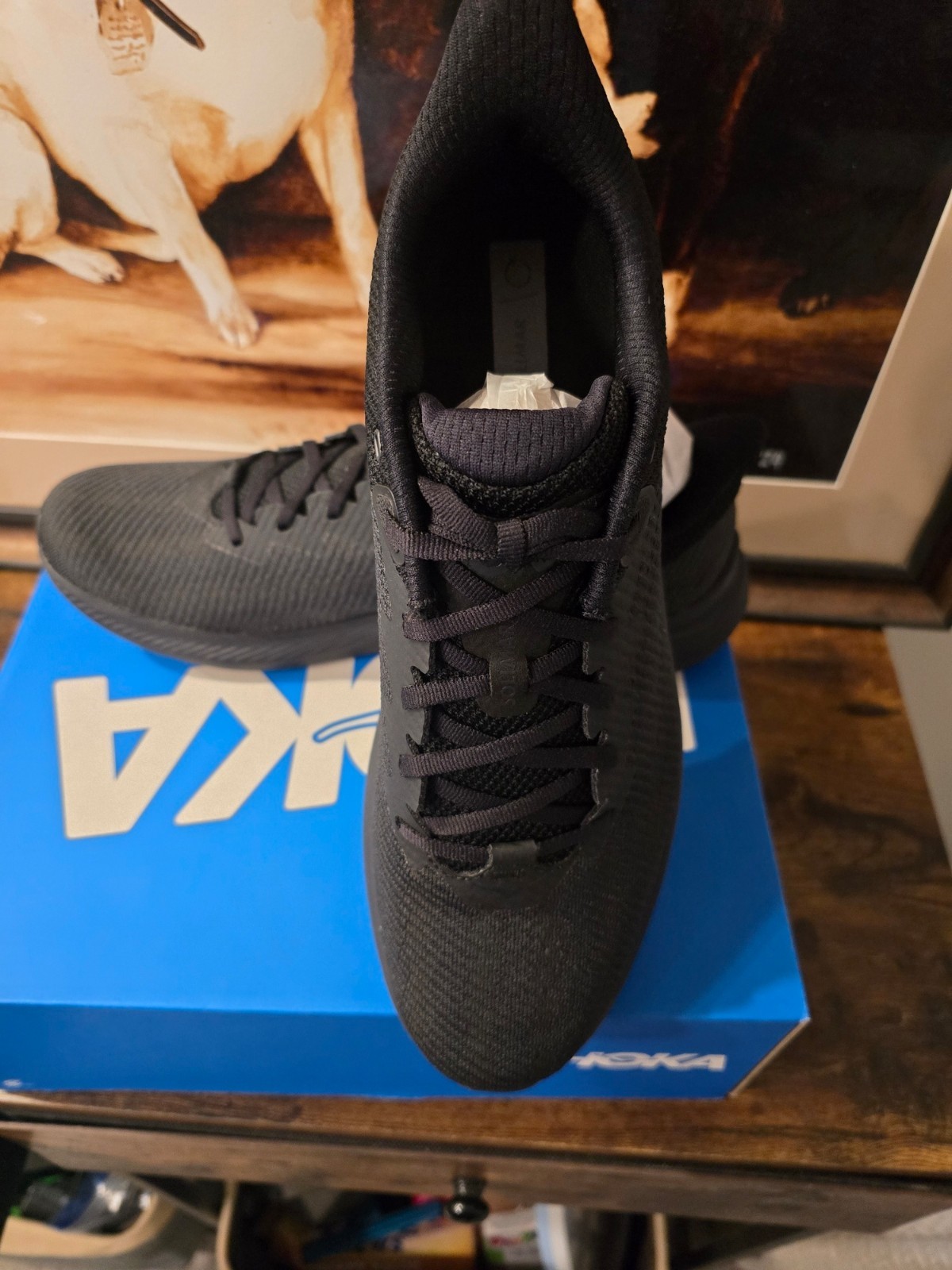 Hoka One One Solimar Triple Black Men’s Size 13 Running Shoes 1123074-BBLC NEW