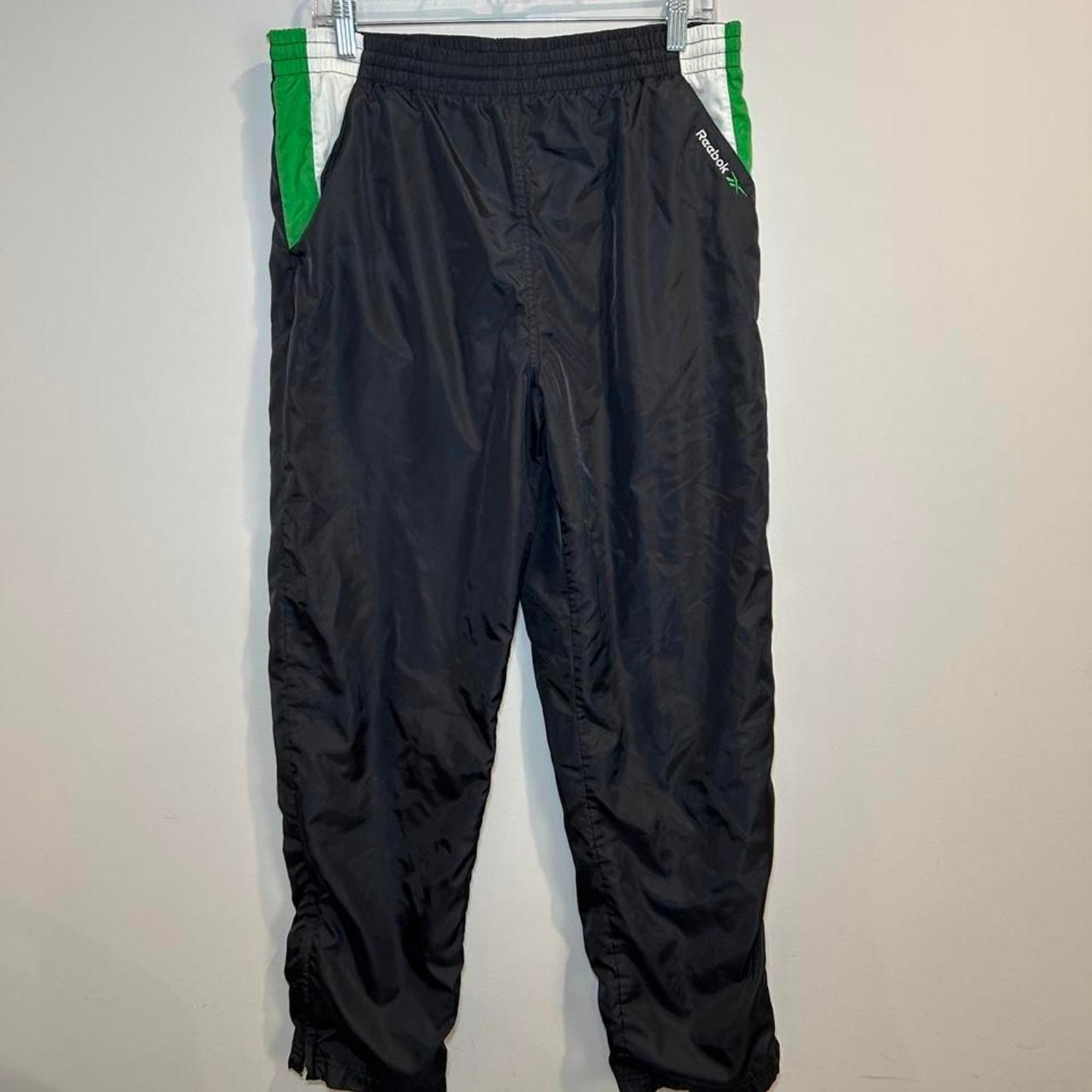 Reebok Men’s Black and Grey Joggers-tracksuits