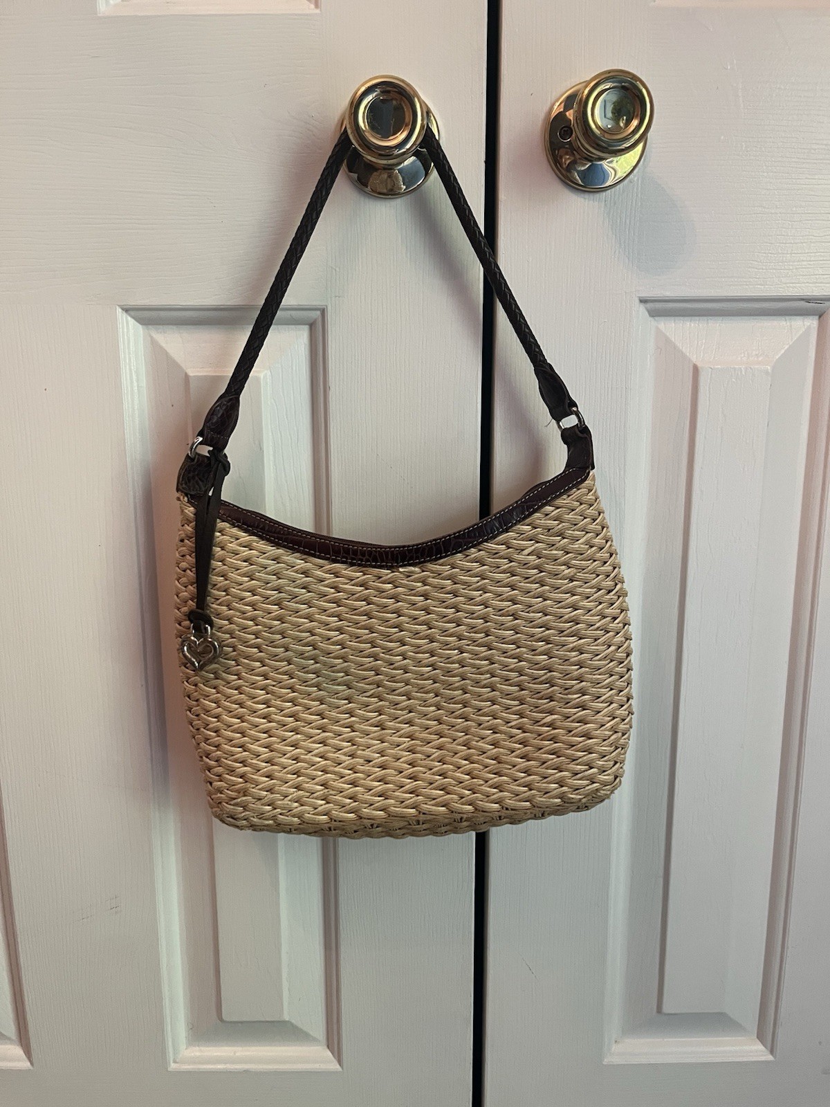 Brighton Edna Woven Shoulder Bag