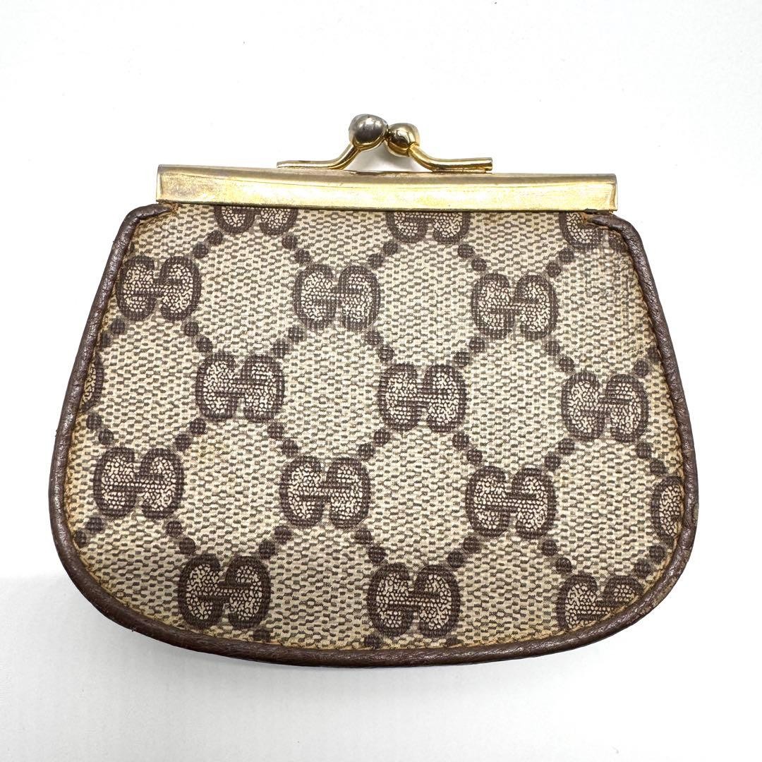 Good Condition Gucci Coin Purse Coin Case Interlocking GG Supreme