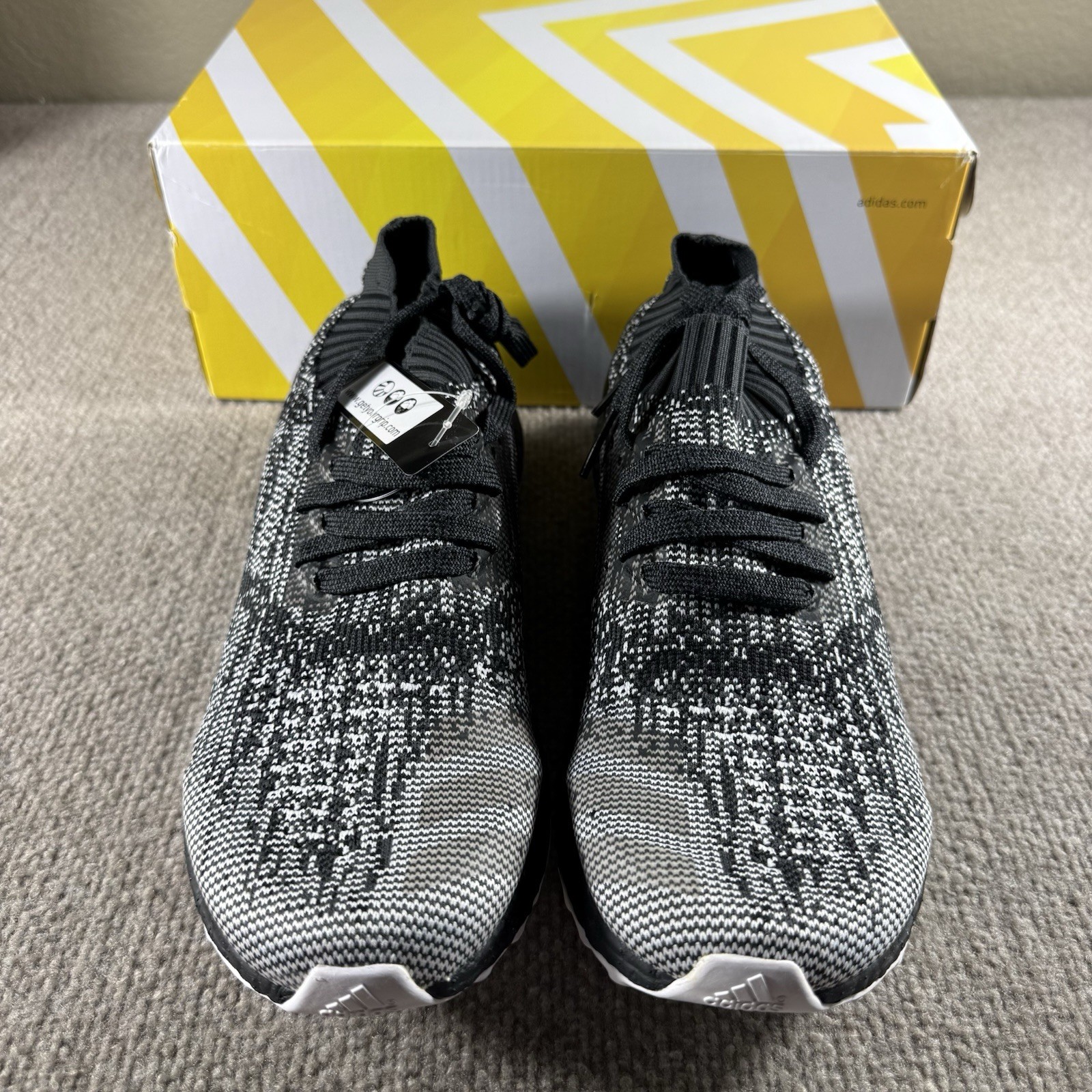 Adidas UltraBoost Uncaged “Oreo” Black/Grey/White/Sneakers Mens 10.5 Black White