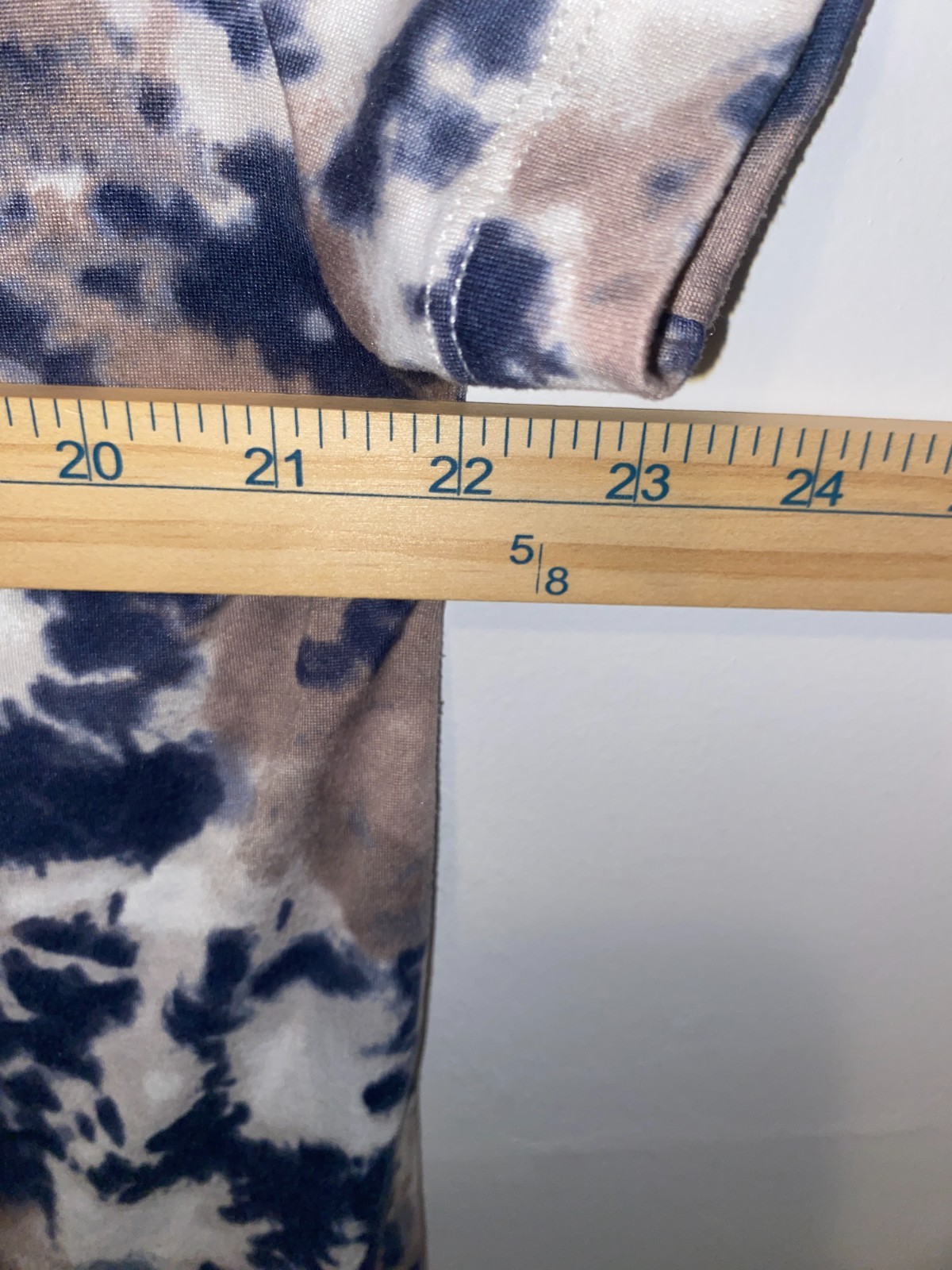 Koolaburra by UGG Cozy Jersey Top Short Sleeve Tie Dye Womens sz M Multi NEW