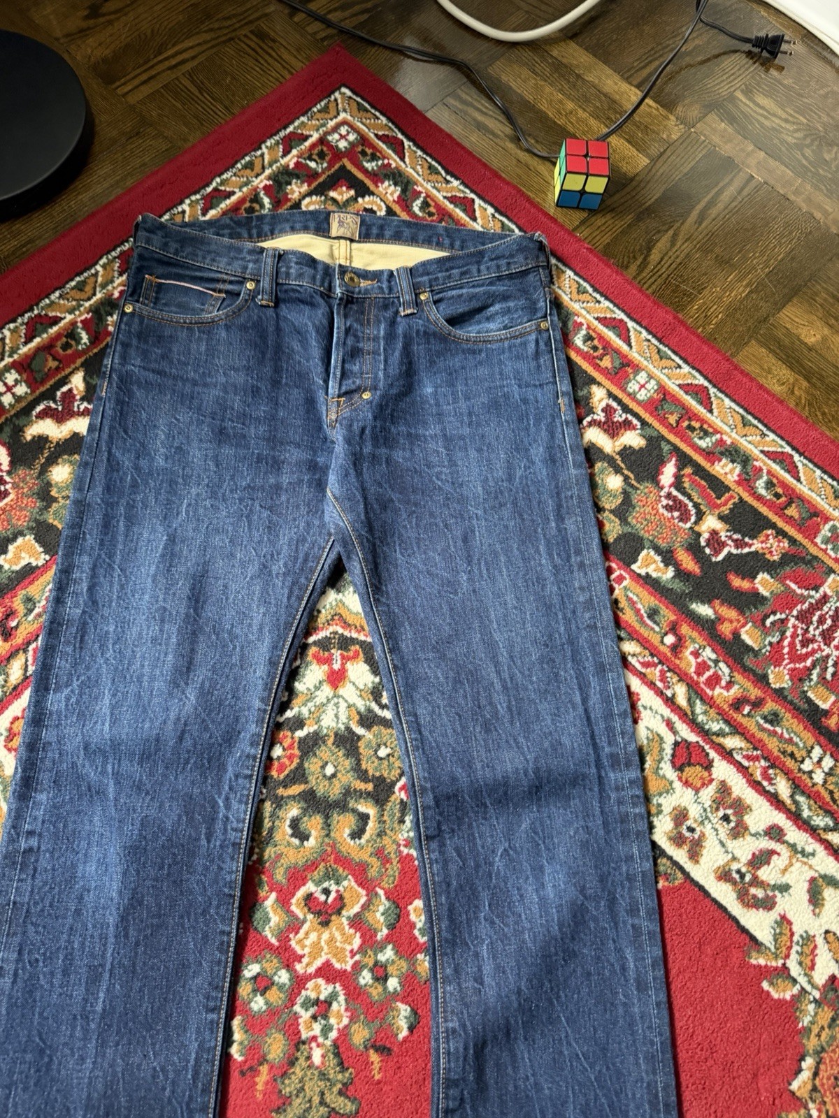 PRPS Selvedge Denim Jeans Janpanese Distressed Cotton Men’s 33