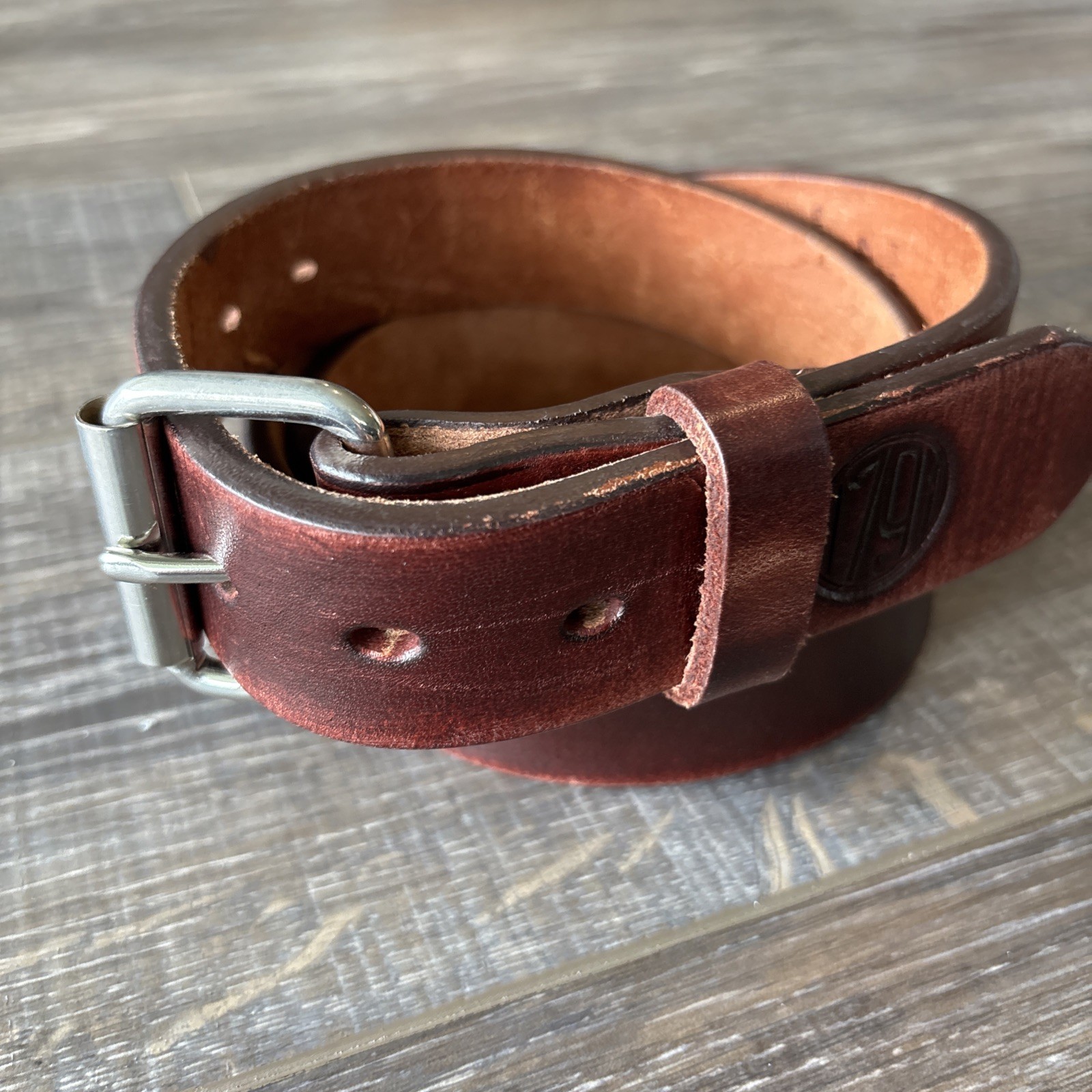 1791 Heavy Duty Work Belt 1.5” Gun Leather Gun Belt – Waist 42”, Gun Size 46”