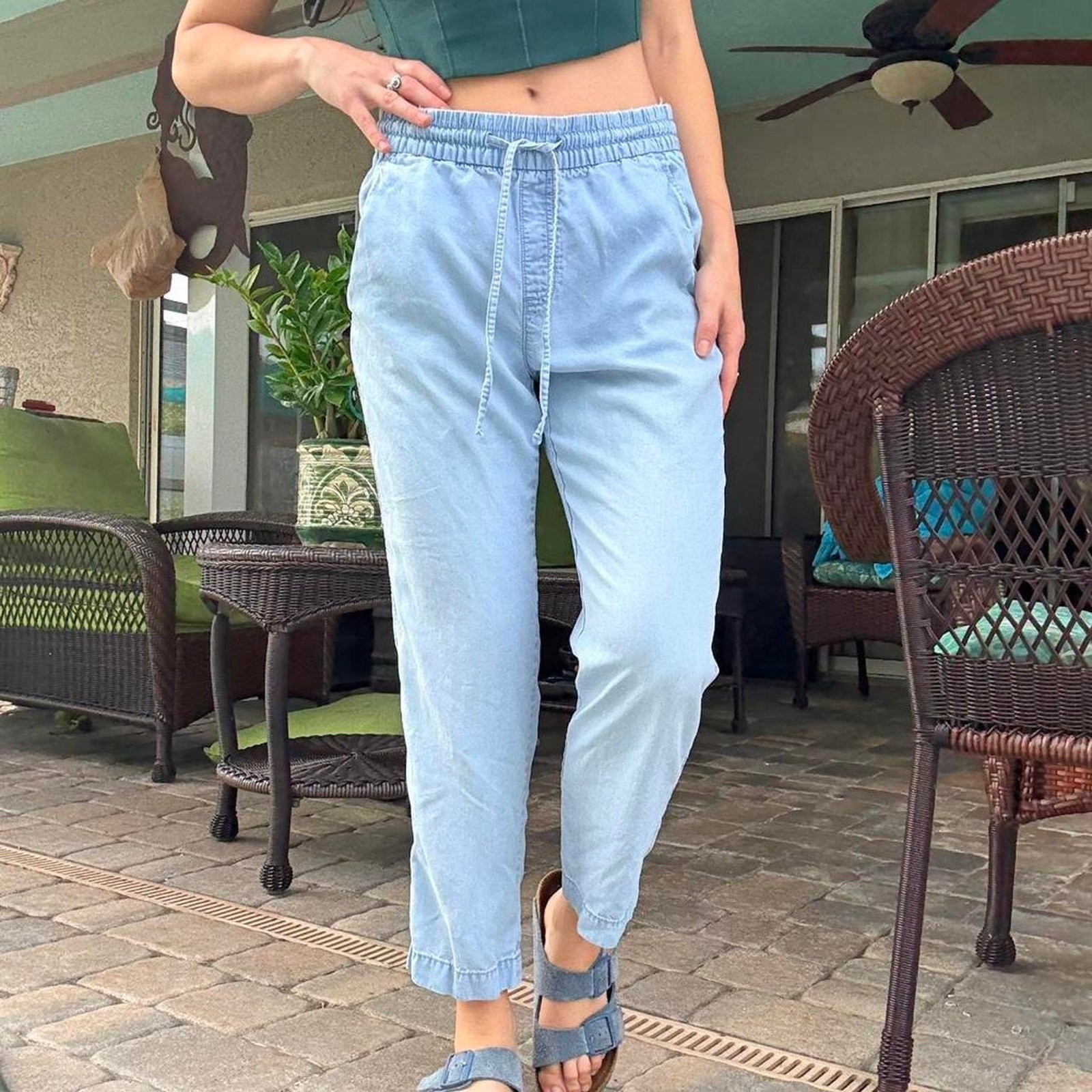GAP Lyocell Easy Pants