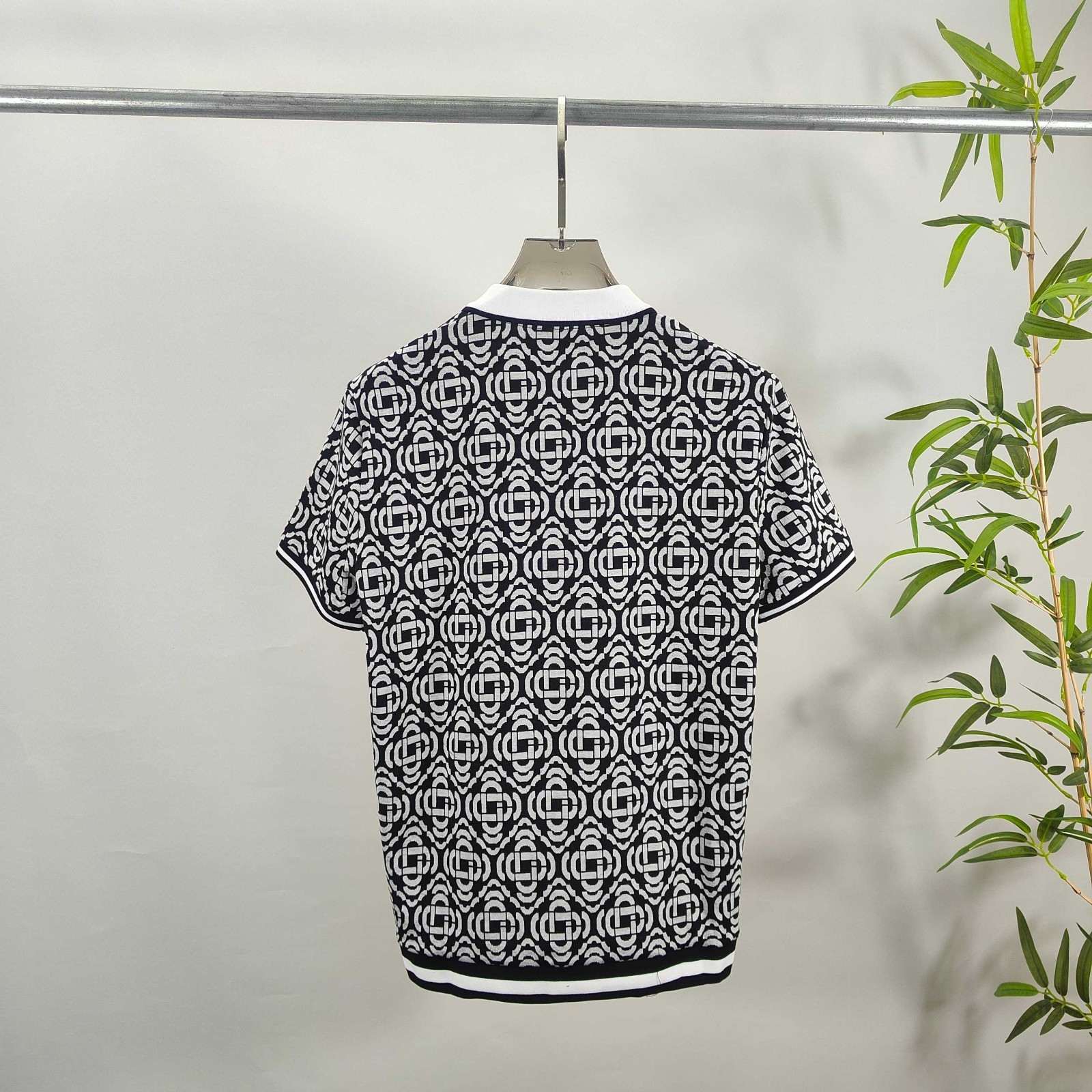 Casablanca high-end vacation shirt shorts, Hawaii beach vacation set