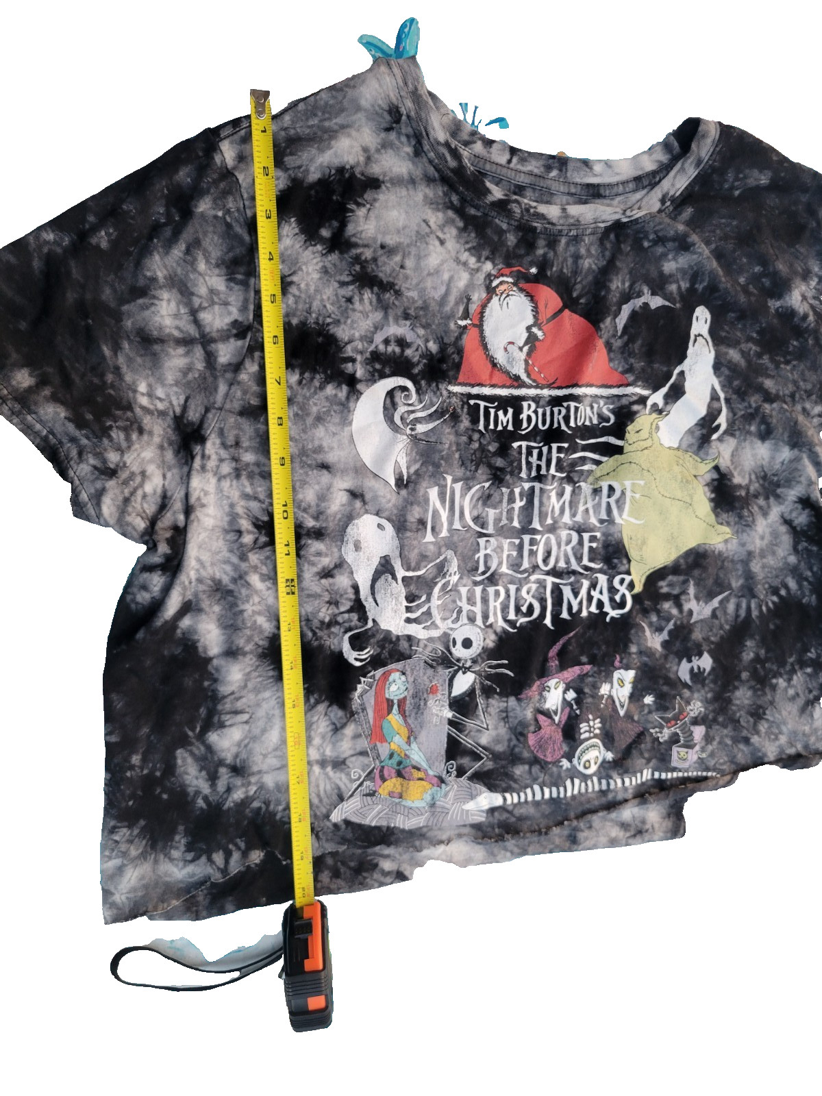 Disney – Jack Skellington printed crop- T- shirt- size XL