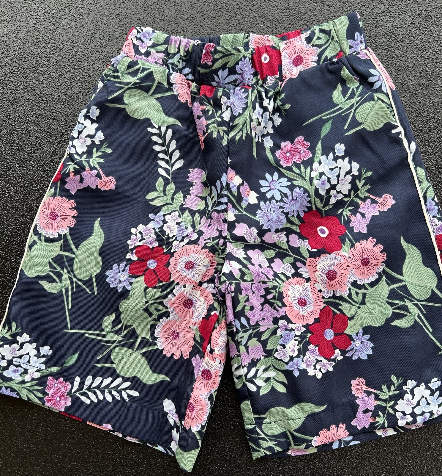 Janie and Jack Parkside Pant, Baby Girl 12-18 Months, Merchant Marine Print