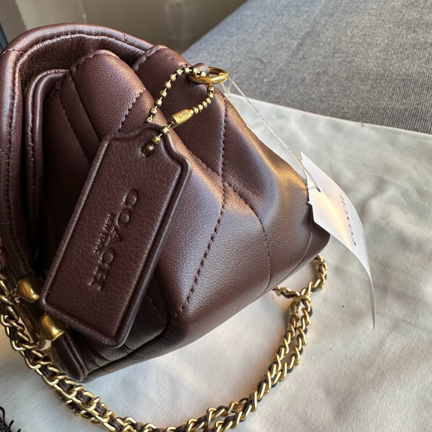 COACH Tabby Shoulder Bag 20 – Quilted CP149 Maple