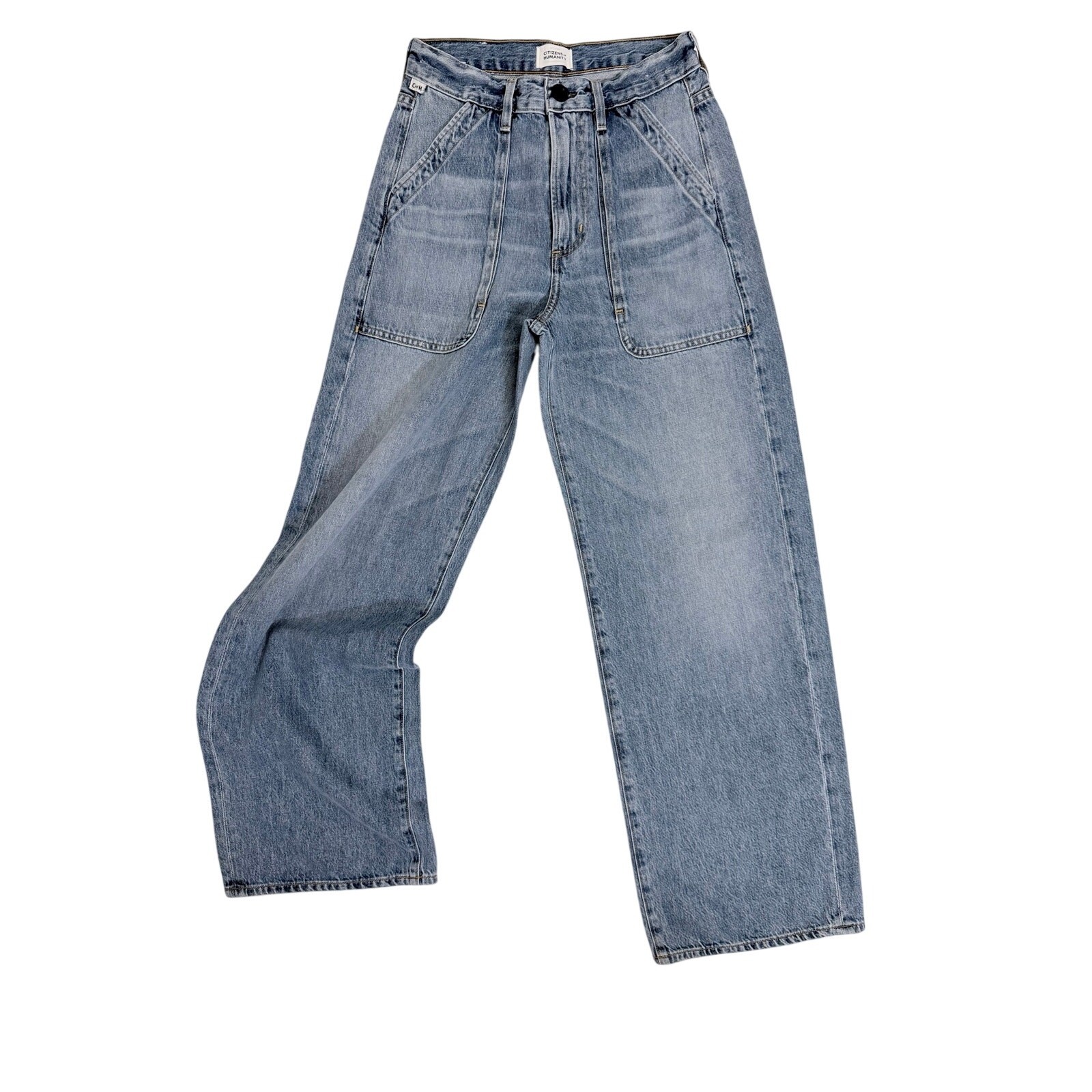 Citizens of Humanity Ayla Cargo Zenith 23 27” Waist Baggy Jeans NWOT