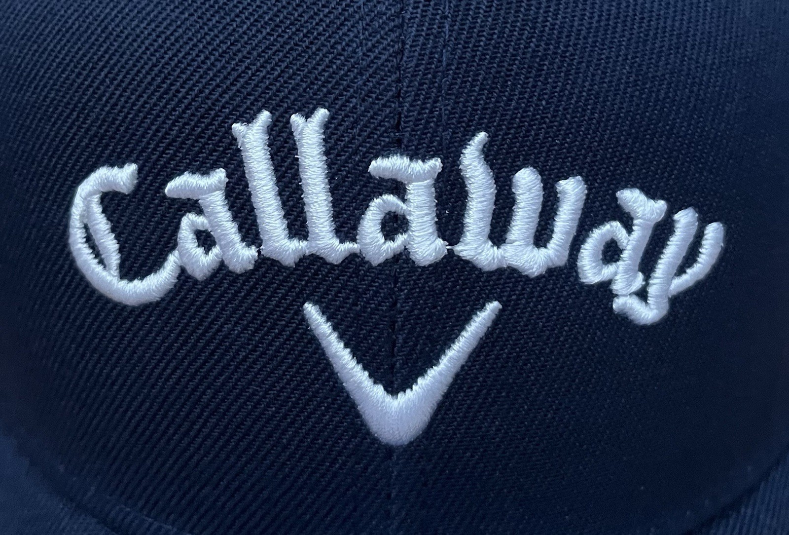 Callaway Navy Blue Baseball Cap. Hat. *** A hat worth more than its price.