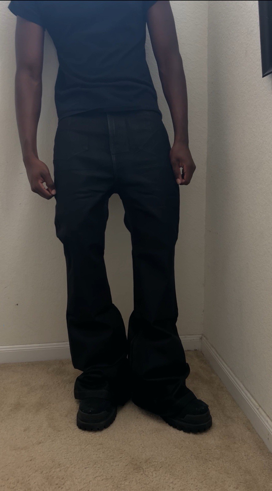 Wax Jean Denim Size 30-31. Professionally Manufactured, Detailed And Surged.