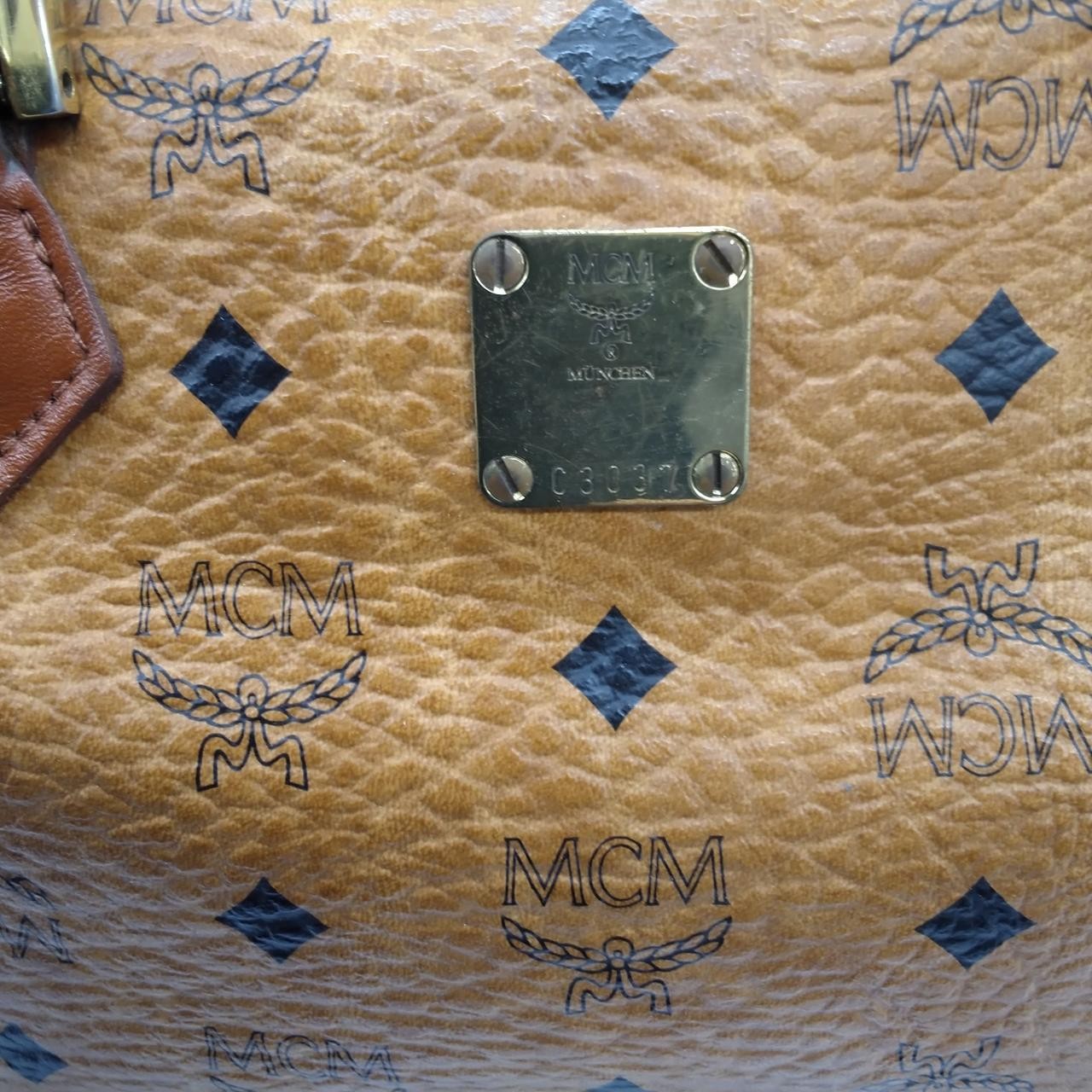 MCM Mini Boston Bag 10.6 inch