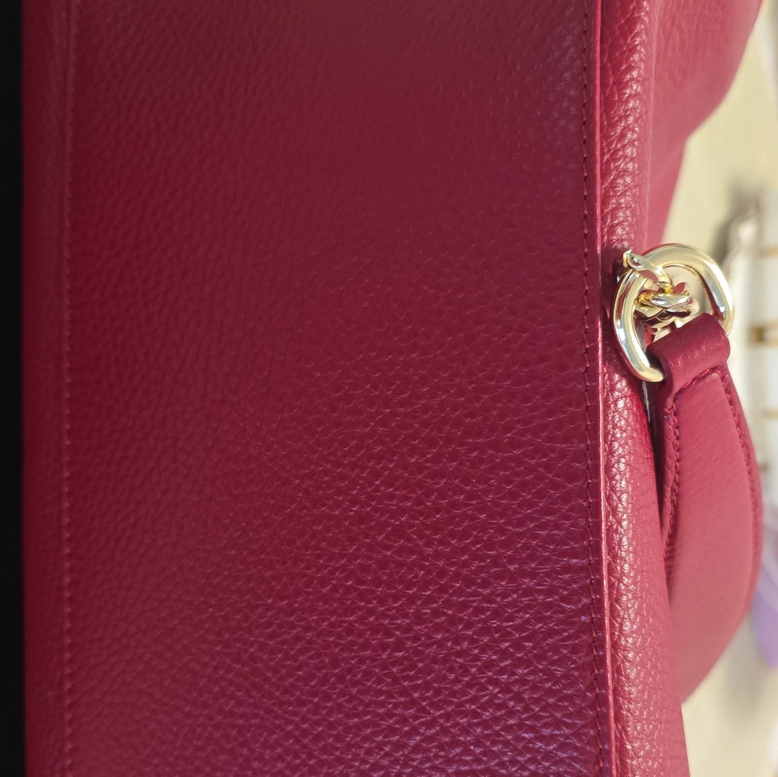 Roberto Cavalli travel bag, red, never used, in its shopping bag.