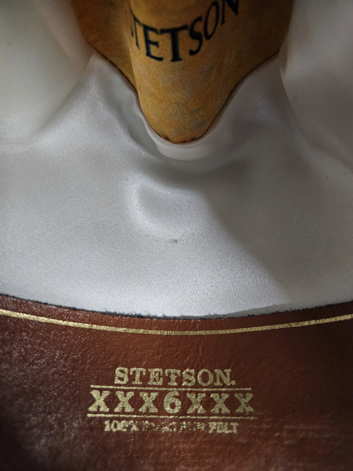 Stetson Skyline 6X Felt Cowboy Silverbelly Hat, Men’s Size 7 1/8