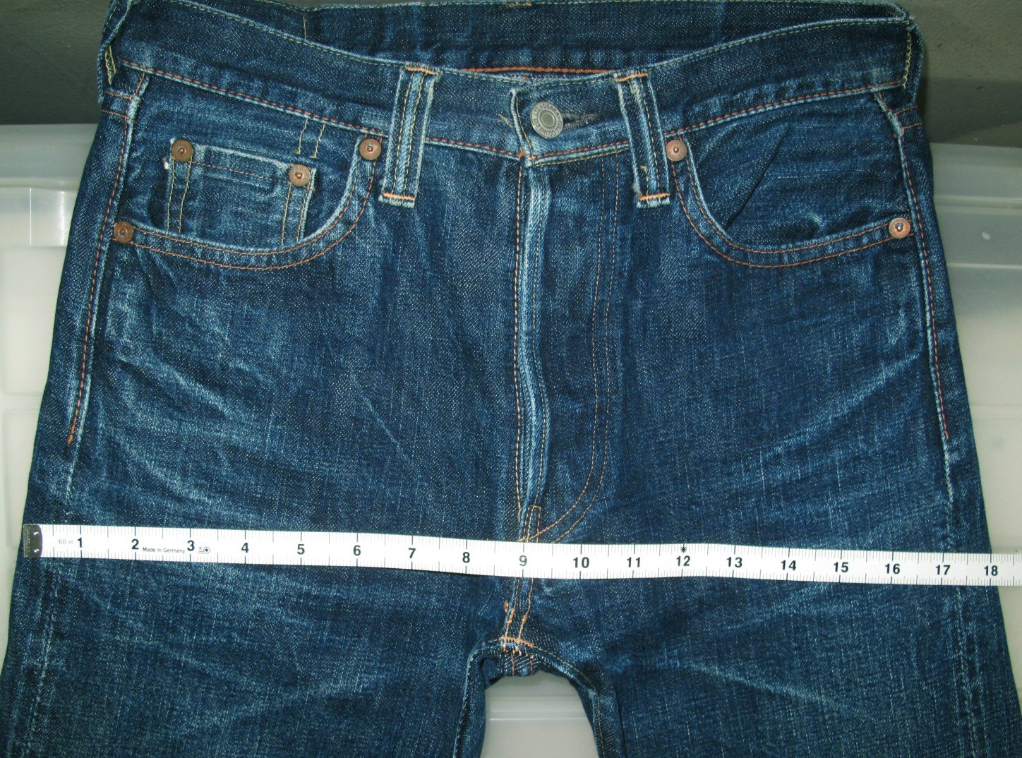 HOT VTG Men’s FULL COUNT @ L108 OSAKA 5 SELVEDGE JAPAN Jeans 27 x34 (*Fit 26×29)
