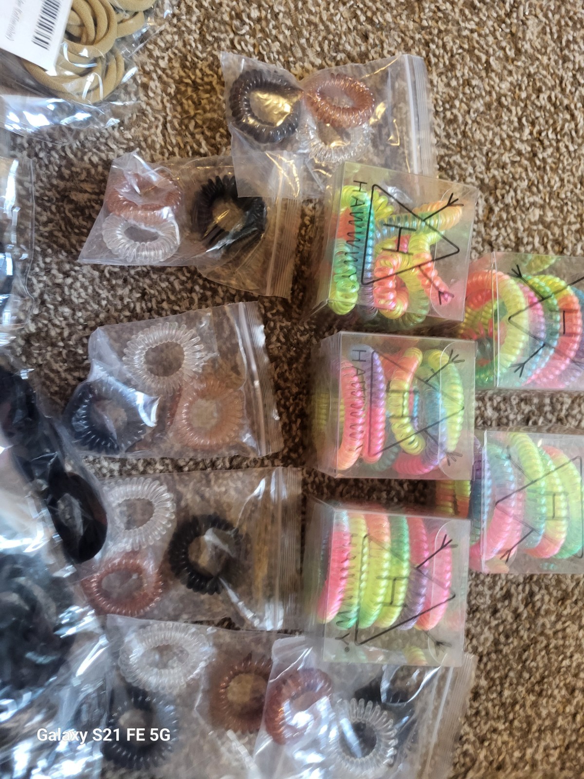 Huge Lot Of Hair Accessories. Over 150 Packs. All New Items. Some Multi Packs.