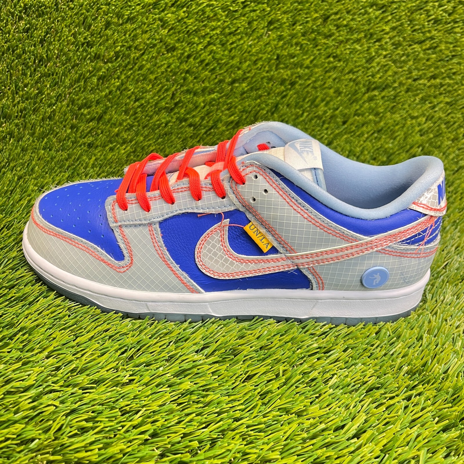 Nike Dunk Low Union Passport Pack Argon Mens Size 8.5 Walking Shoes Sneakers