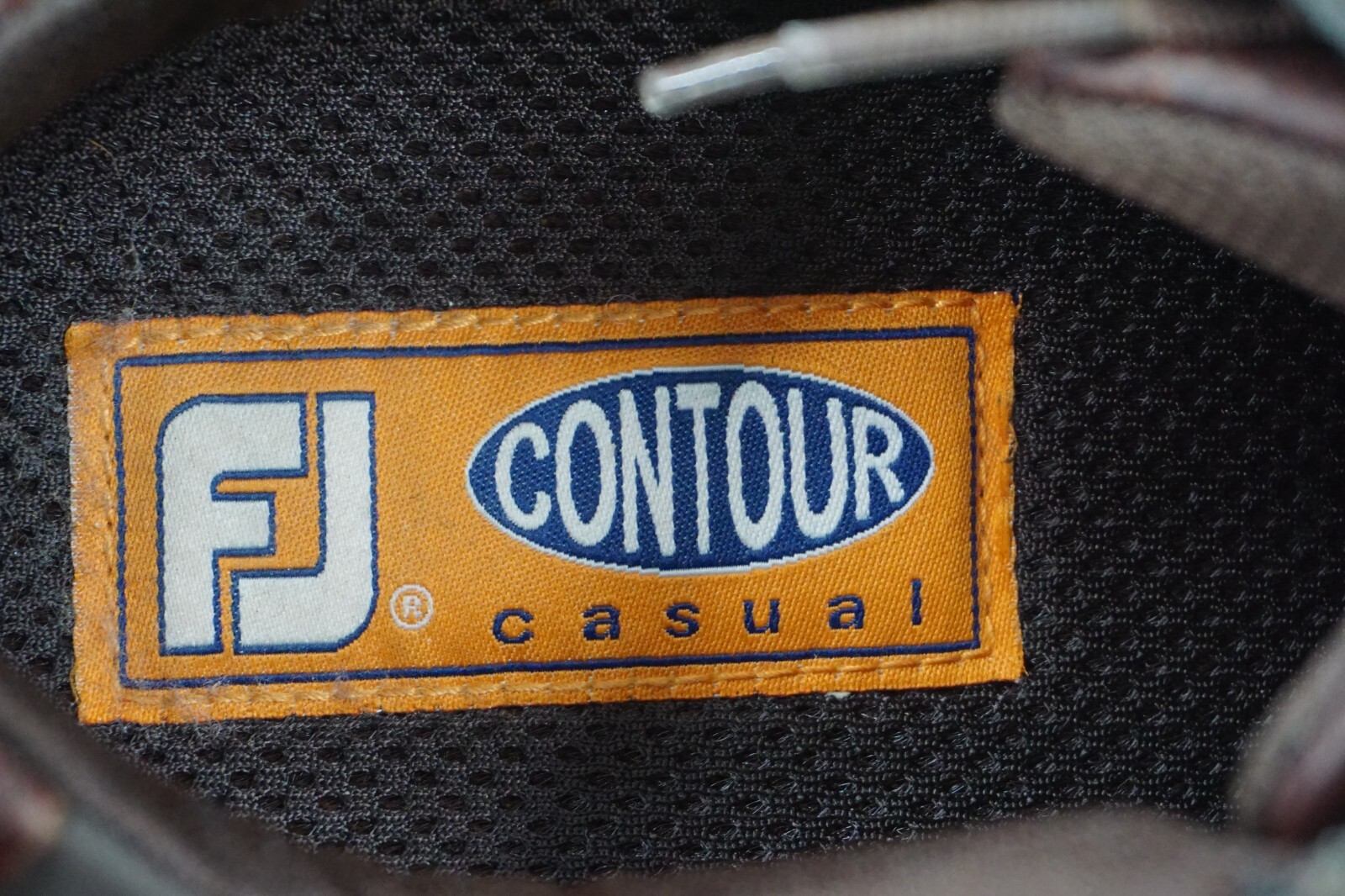 FootJoy Contour Men’s Size 8.5 W Shoes Brown Leather Lace Up Casual Golf Shoes