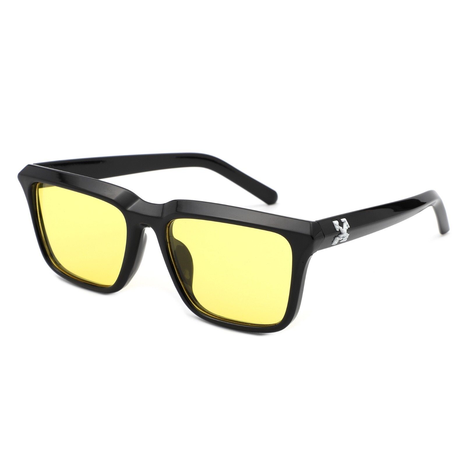 Square 100% UV Protection Fashion Eyewear – Retro Flat Top Unisex Sunglasses