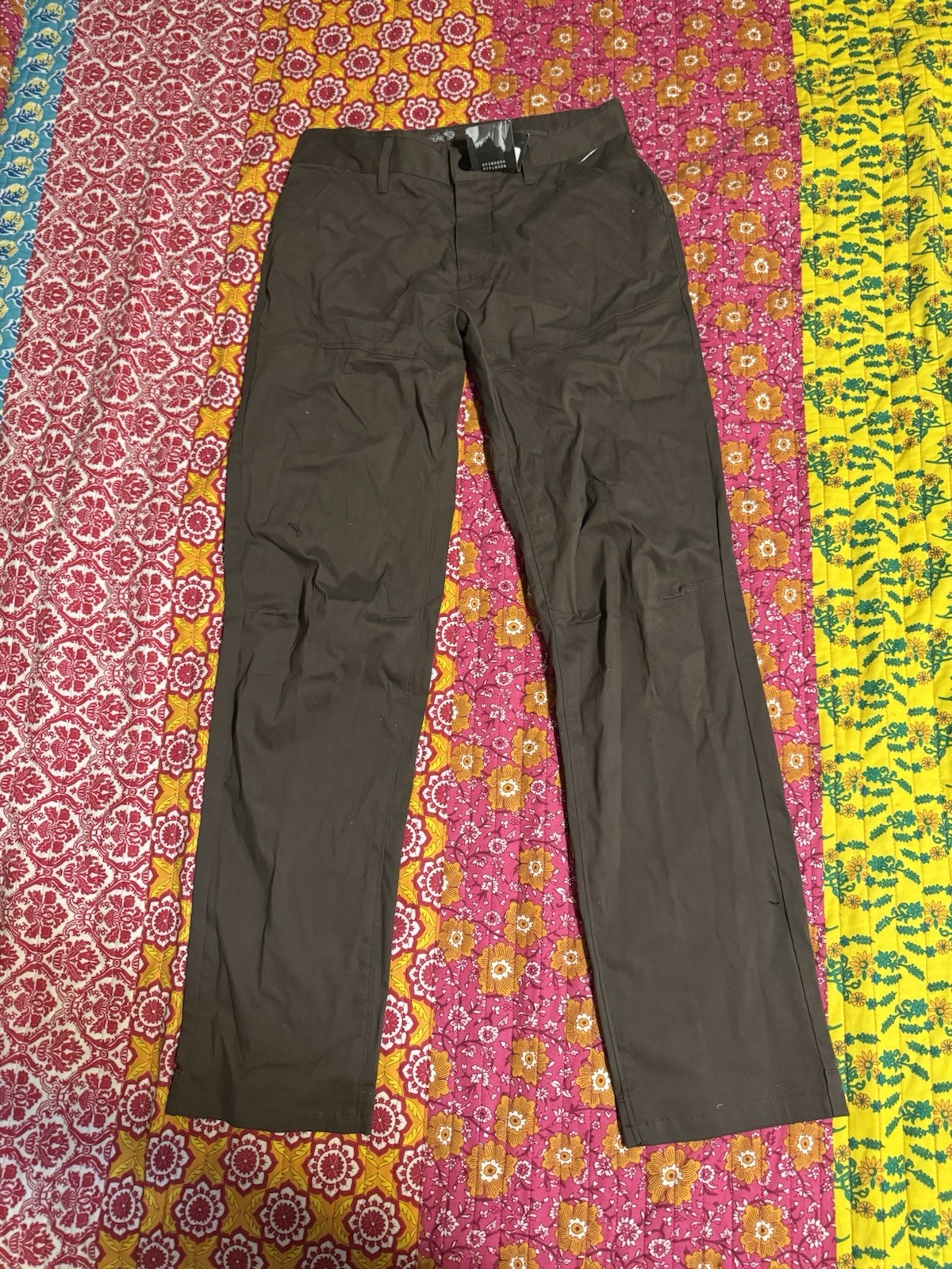 Mountain Hardwear Men’s Hardwear AP Pants Brown Outdoor Hiking Size 30×32