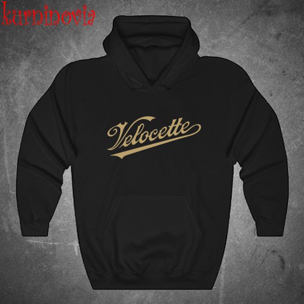 Velocette Classic Motorcycles Black Size S to 3XL