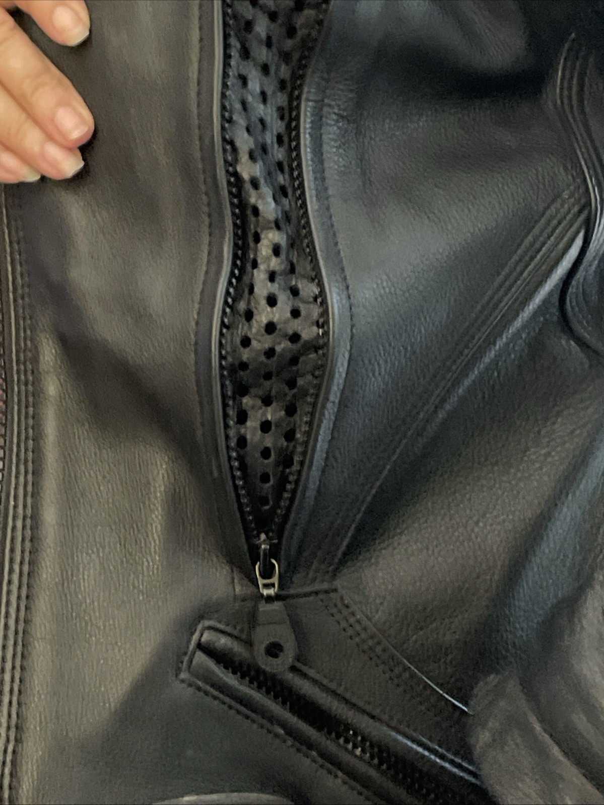 Ladies Motorcycle Jacket With Removable Liner From Harley-Davidson FXRG Size 5-6